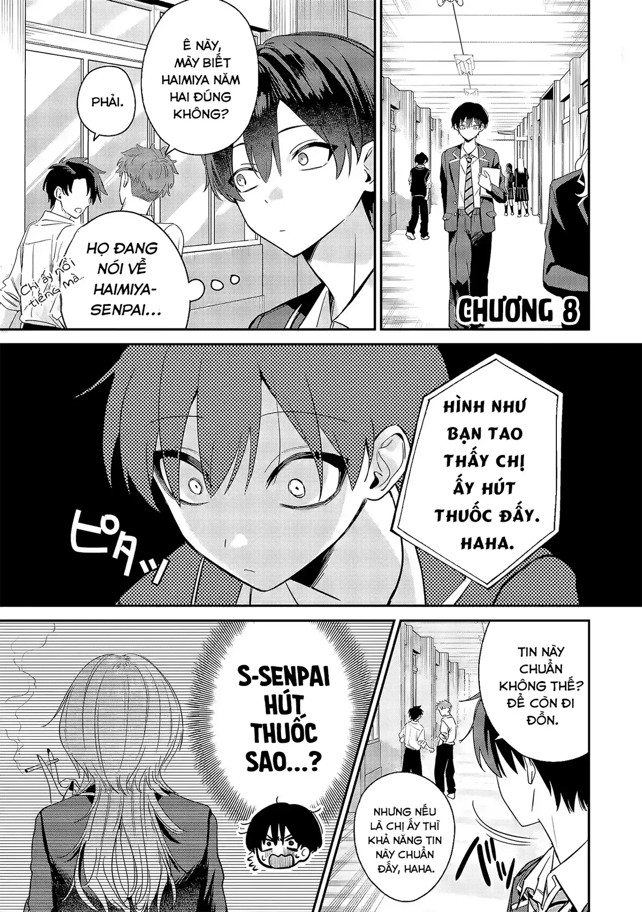 Haimiya-Senpai Không Chỉ Đáng Sợ Mà Còn Dễ Thương Chapter 8 - Trang 3