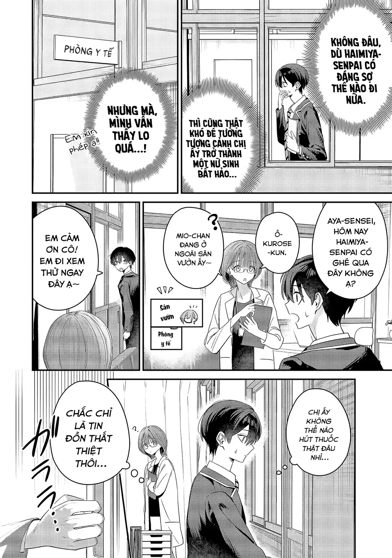 Haimiya-Senpai Không Chỉ Đáng Sợ Mà Còn Dễ Thương Chapter 8 - Trang 4