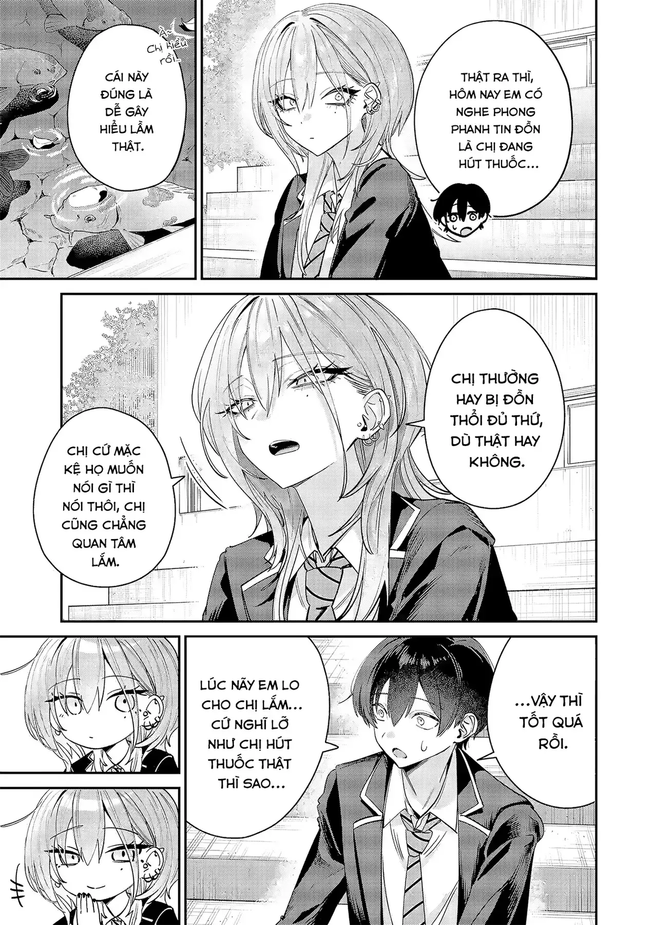 Haimiya-Senpai Không Chỉ Đáng Sợ Mà Còn Dễ Thương Chapter 8 - Trang 7