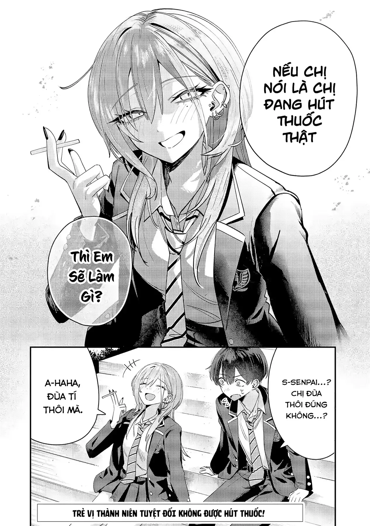 Haimiya-Senpai Không Chỉ Đáng Sợ Mà Còn Dễ Thương Chapter 8 - Trang 8