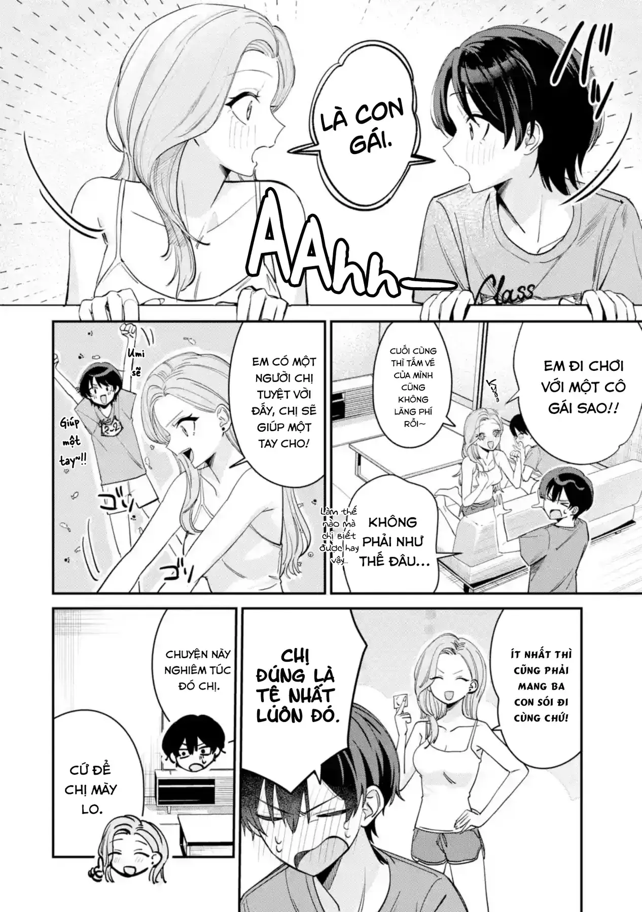 Haimiya-Senpai Không Chỉ Đáng Sợ Mà Còn Dễ Thương Chapter 9.5 - Trang 4