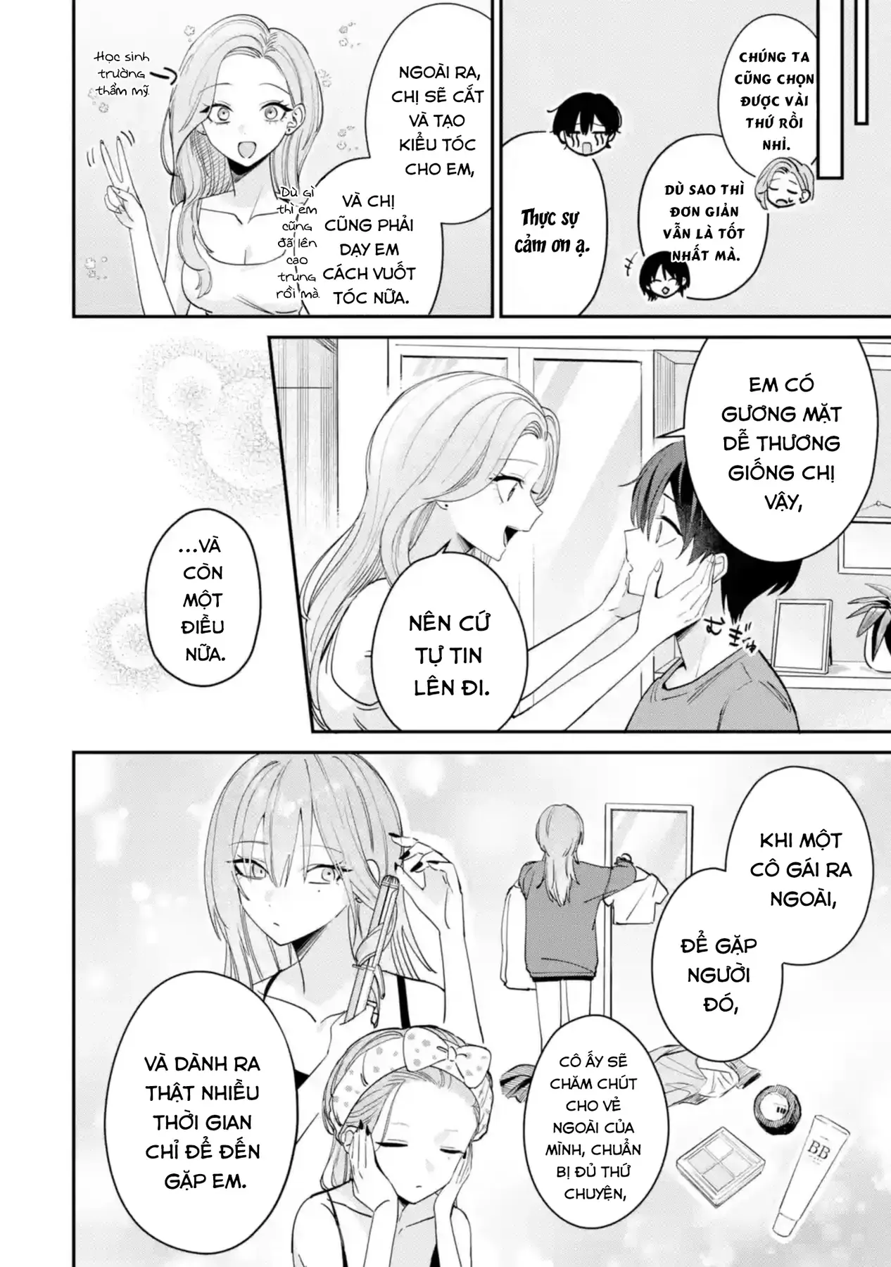 Haimiya-Senpai Không Chỉ Đáng Sợ Mà Còn Dễ Thương Chapter 9.5 - Trang 6