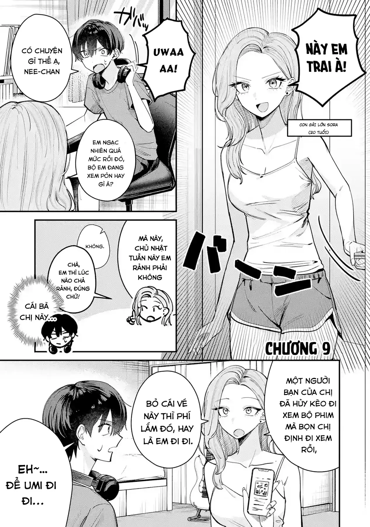 Haimiya-Senpai Không Chỉ Đáng Sợ Mà Còn Dễ Thương Chapter 9 - Trang 3