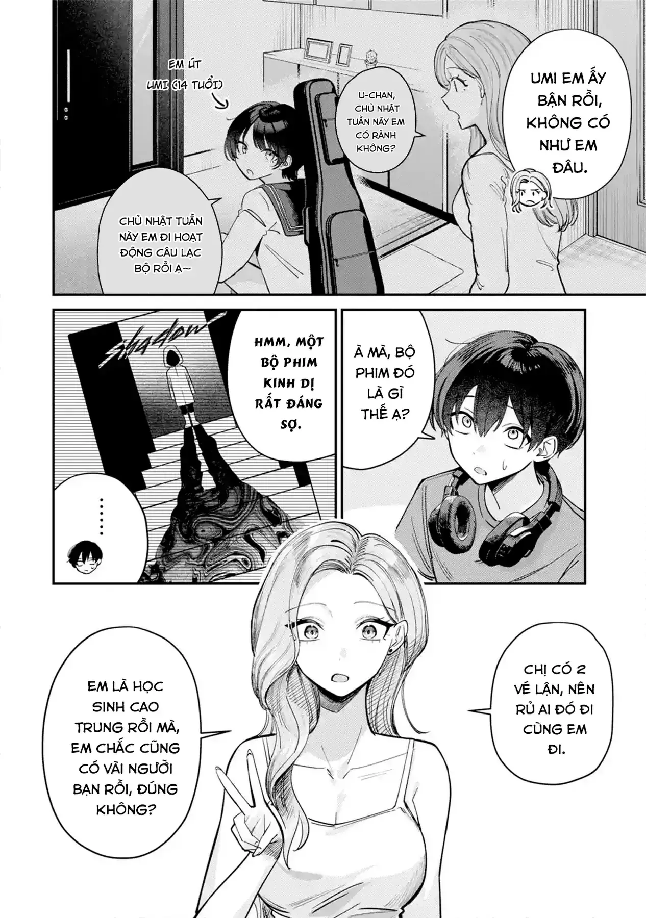 Haimiya-Senpai Không Chỉ Đáng Sợ Mà Còn Dễ Thương Chapter 9 - Trang 4
