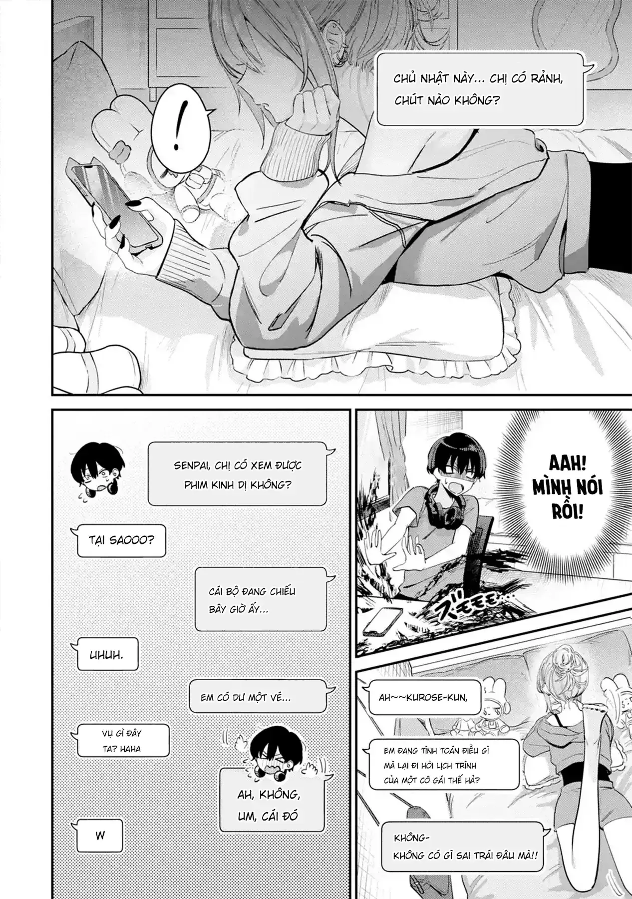 Haimiya-Senpai Không Chỉ Đáng Sợ Mà Còn Dễ Thương Chapter 9 - Trang 8