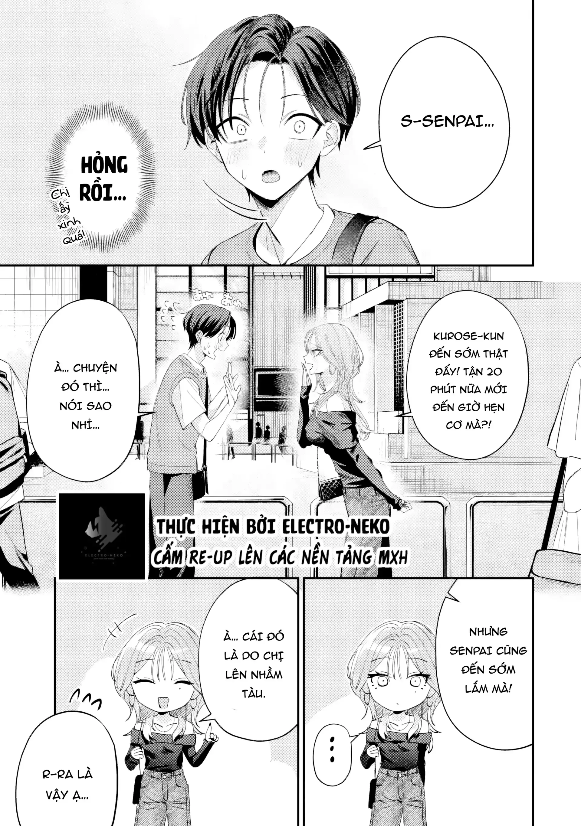 Haimiya-Senpai vừa Đáng sợ lại vừa Đáng yêu! Chapter 10 - Trang 10