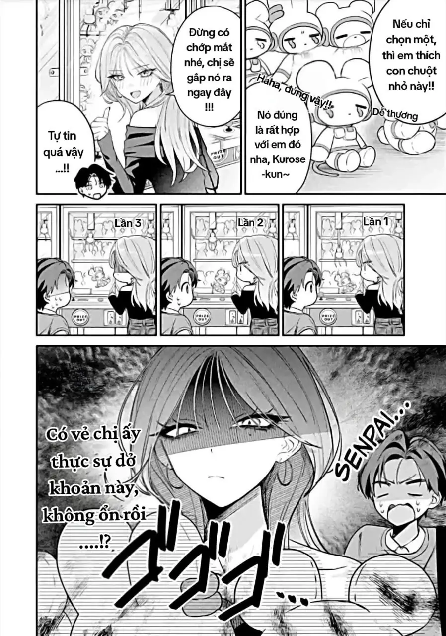 Haimiya-Senpai vừa Đáng sợ lại vừa Đáng yêu! Chapter 12 - Trang 4