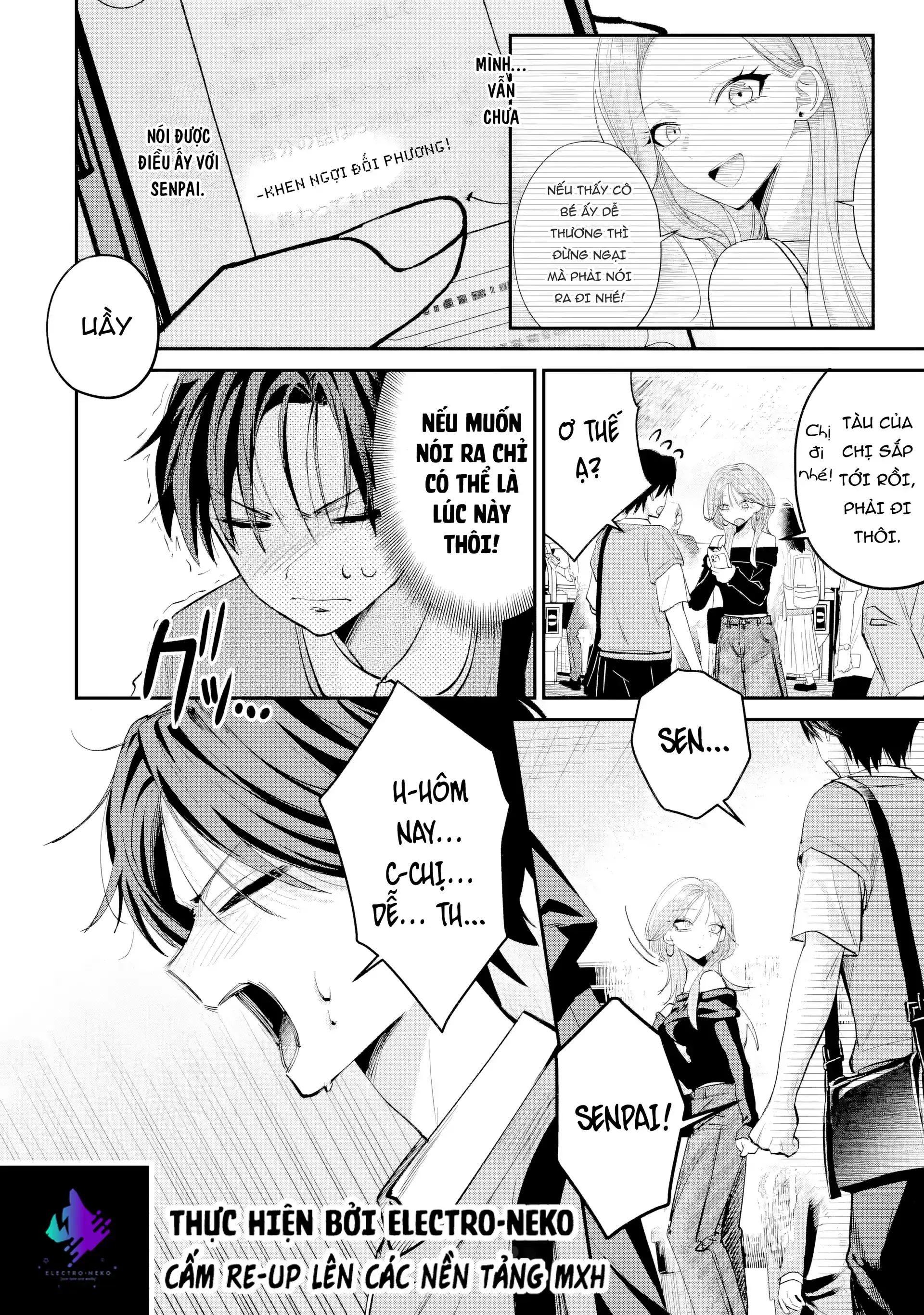 Haimiya-Senpai vừa Đáng sợ lại vừa Đáng yêu! Chapter 13 - Trang 11