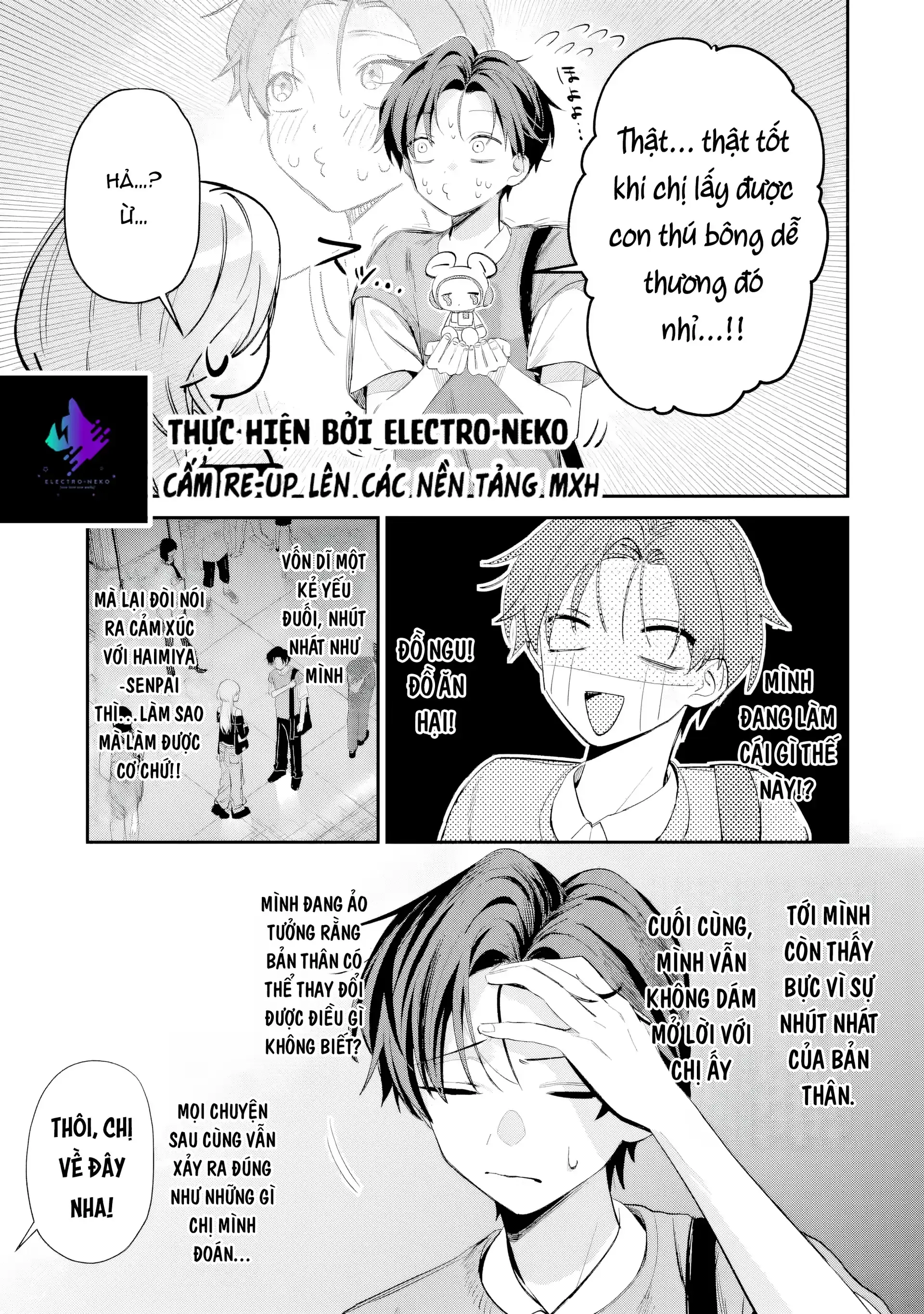 Haimiya-Senpai vừa Đáng sợ lại vừa Đáng yêu! Chapter 13 - Trang 12