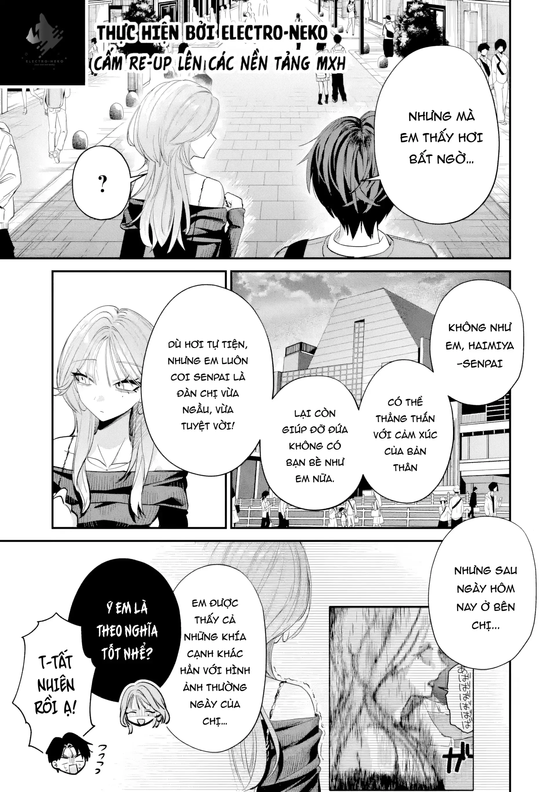 Haimiya-Senpai vừa Đáng sợ lại vừa Đáng yêu! Chapter 13 - Trang 8