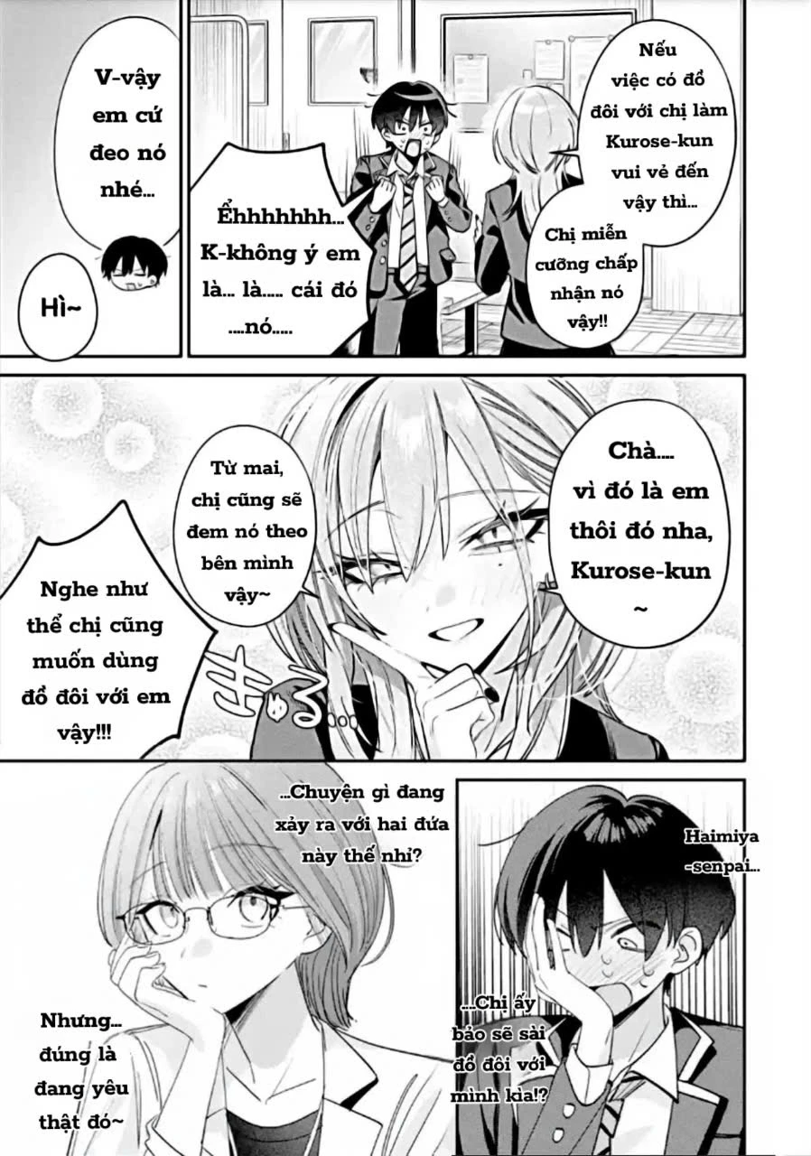 Haimiya-Senpai vừa Đáng sợ lại vừa Đáng yêu! Chapter 14 - Trang 9