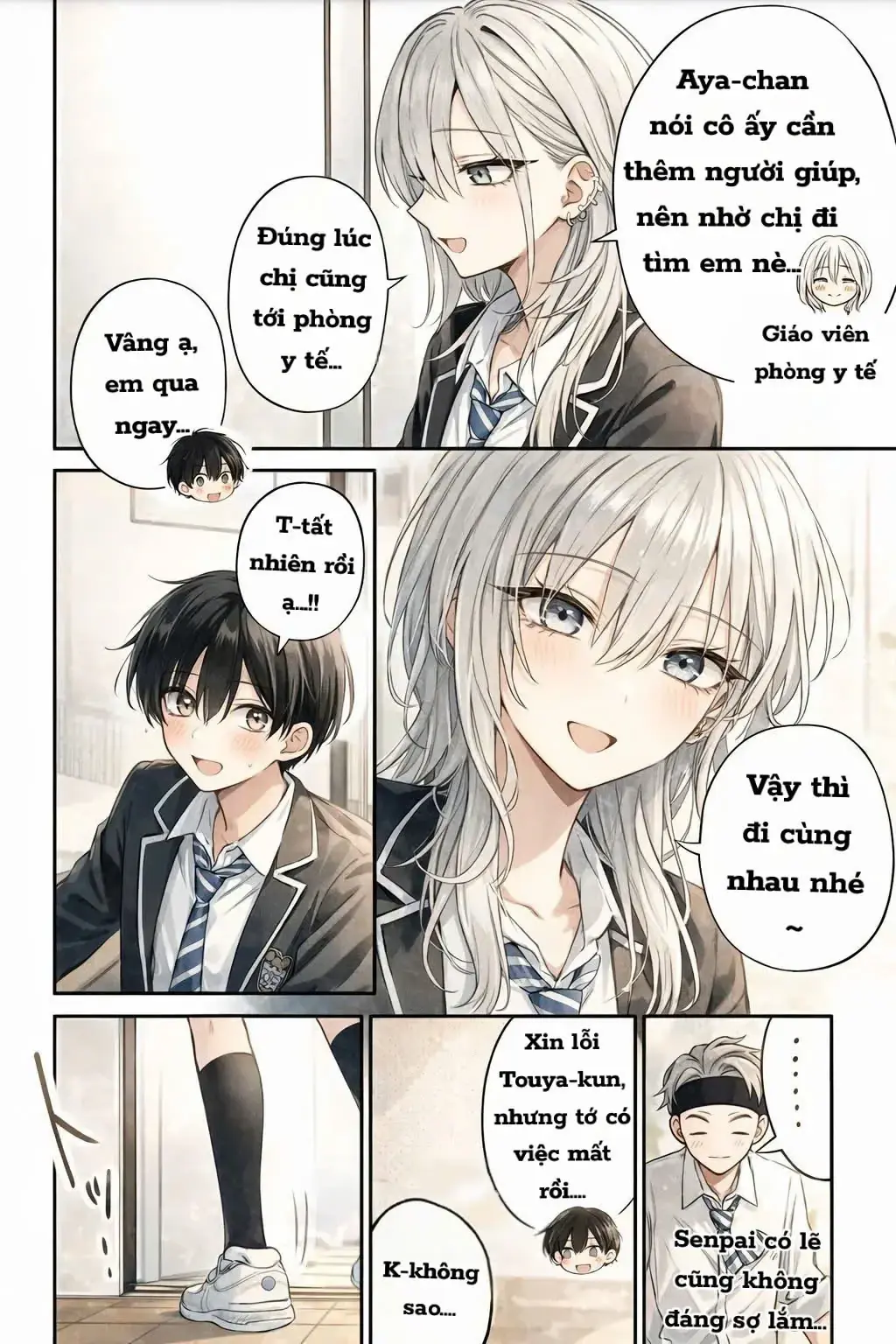 Haimiya-Senpai vừa Đáng sợ lại vừa Đáng yêu! Chapter 15 - Trang 12