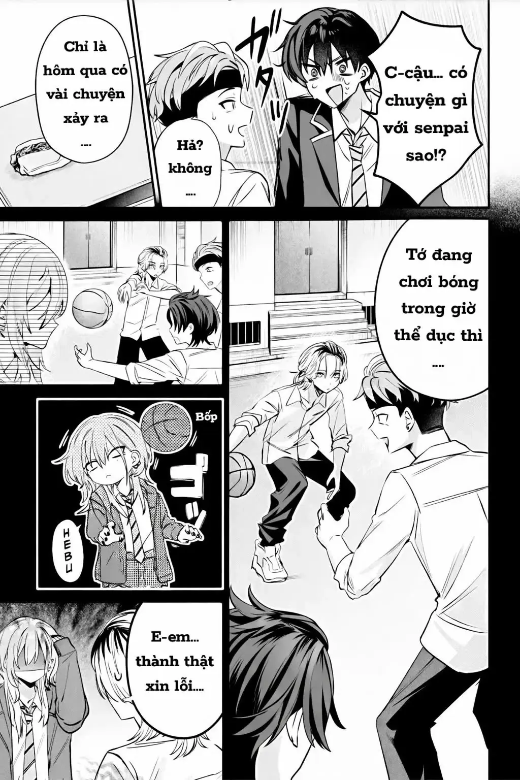 Haimiya-Senpai vừa Đáng sợ lại vừa Đáng yêu! Chapter 15 - Trang 9