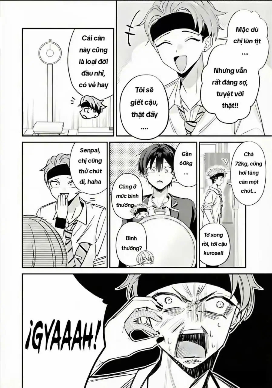 Haimiya-Senpai vừa Đáng sợ lại vừa Đáng yêu! Chapter 17.1 - Trang 4