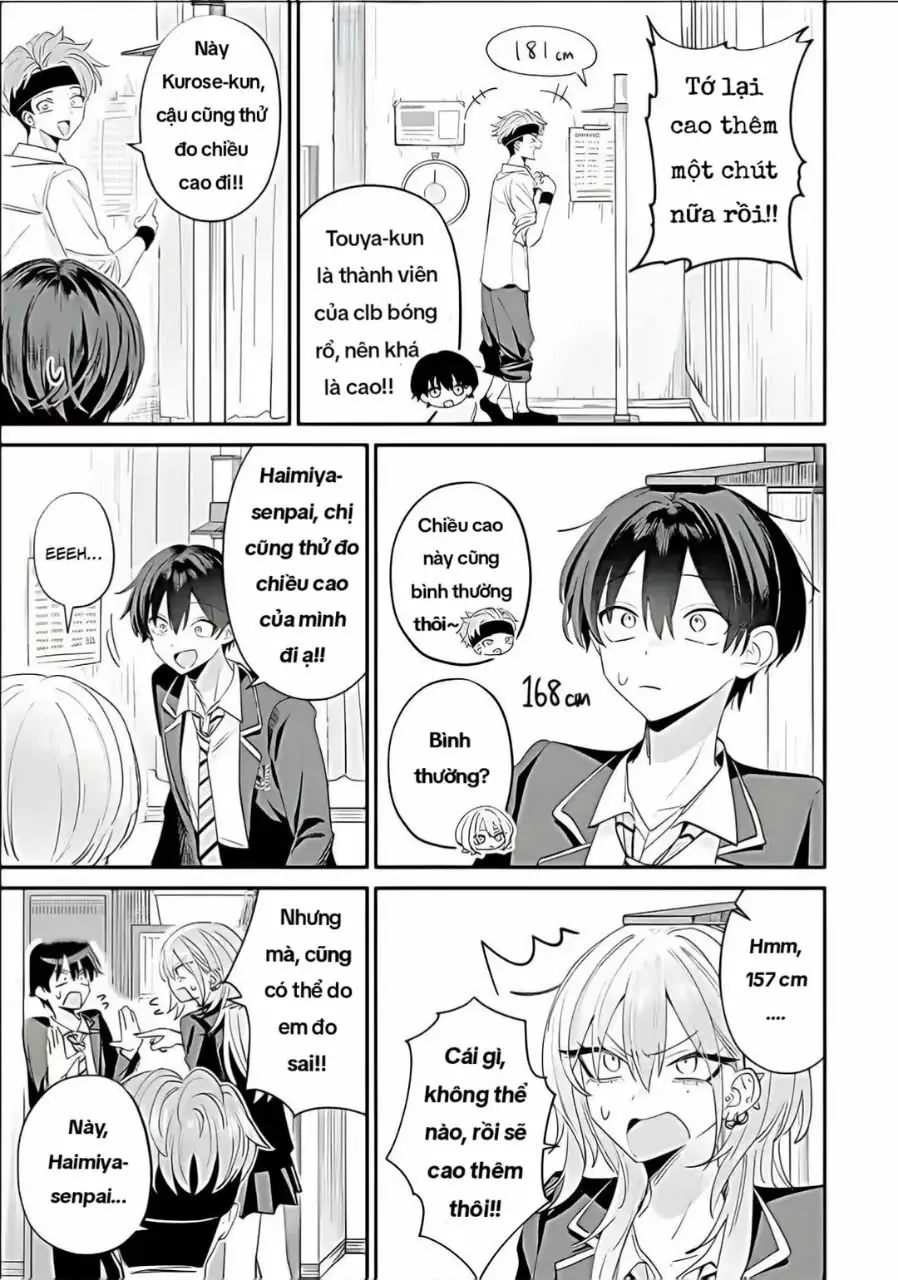 Haimiya-Senpai vừa Đáng sợ lại vừa Đáng yêu! Chapter 17.1 - Trang 5