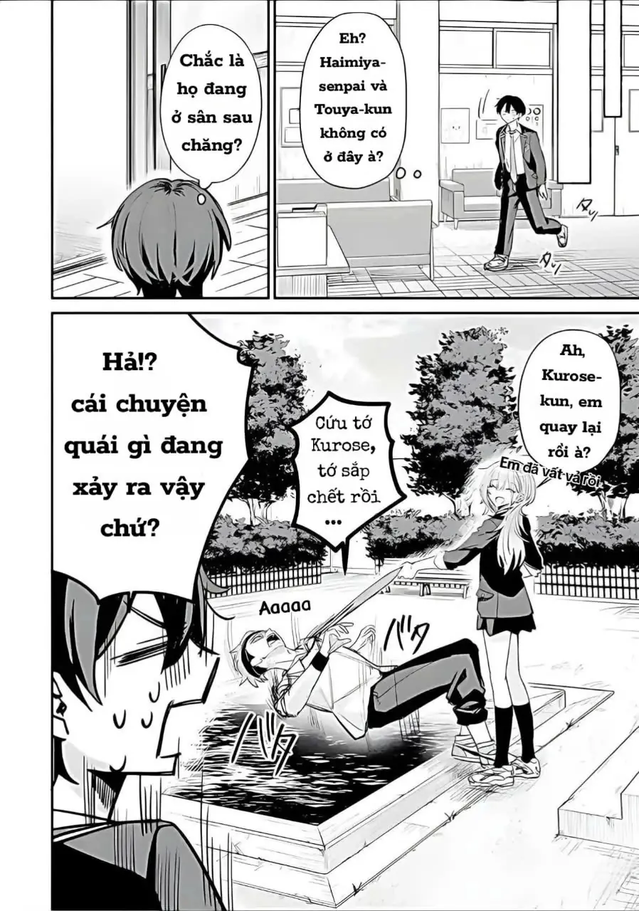 Haimiya-Senpai vừa Đáng sợ lại vừa Đáng yêu! Chapter 17 - Trang 16