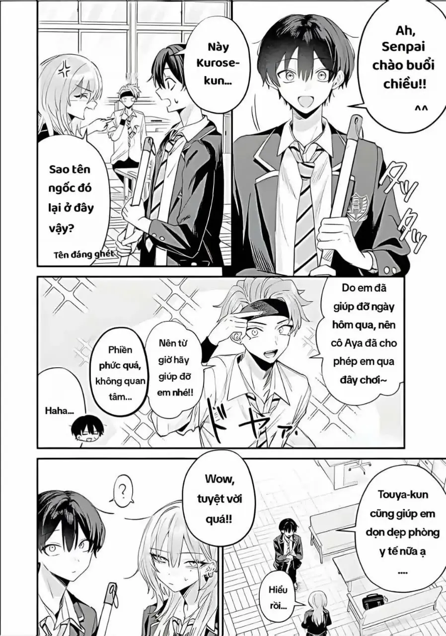 Haimiya-Senpai vừa Đáng sợ lại vừa Đáng yêu! Chapter 17 - Trang 3
