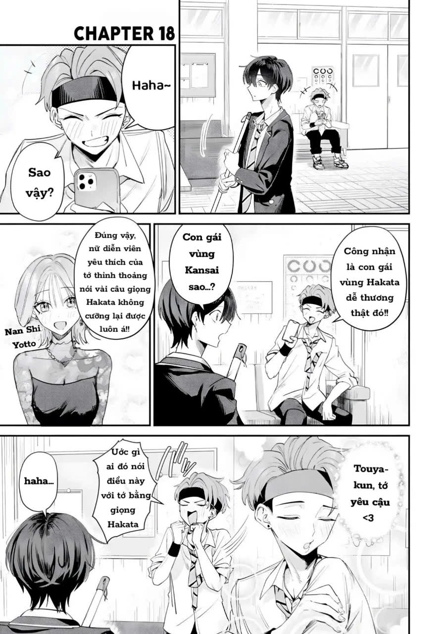 Haimiya-Senpai vừa Đáng sợ lại vừa Đáng yêu! Chapter 18 - Trang 2