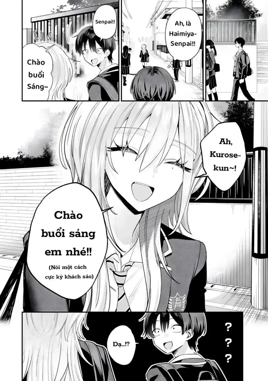 Haimiya-Senpai vừa Đáng sợ lại vừa Đáng yêu! Chapter 18 - Trang 7