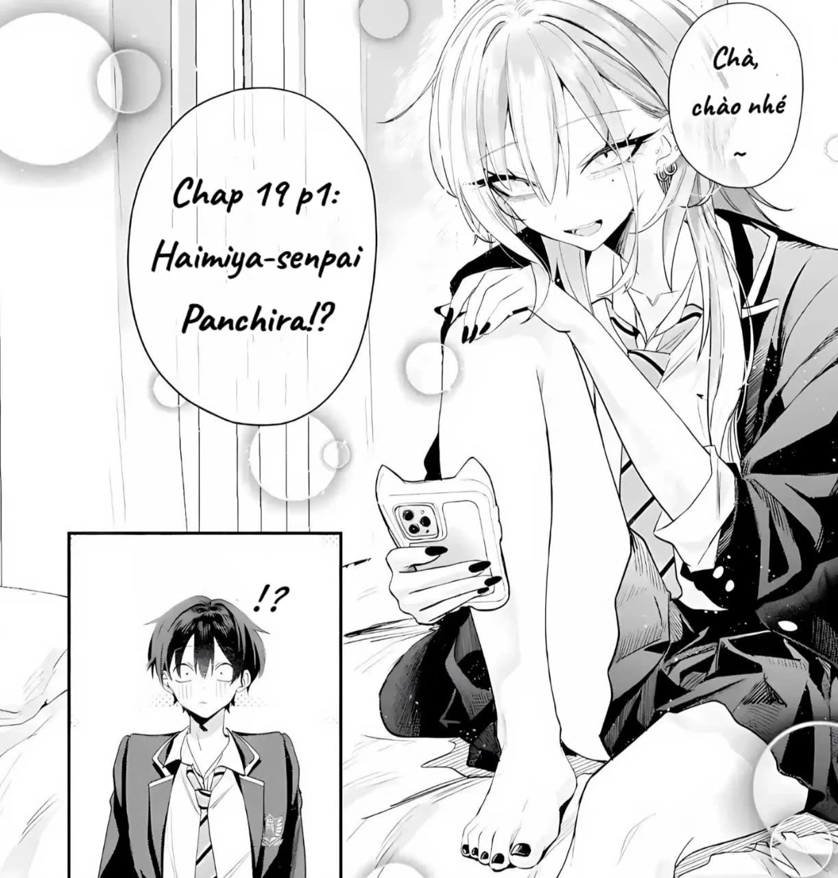 Haimiya-Senpai vừa Đáng sợ lại vừa Đáng yêu! Chapter 19 - Trang 2