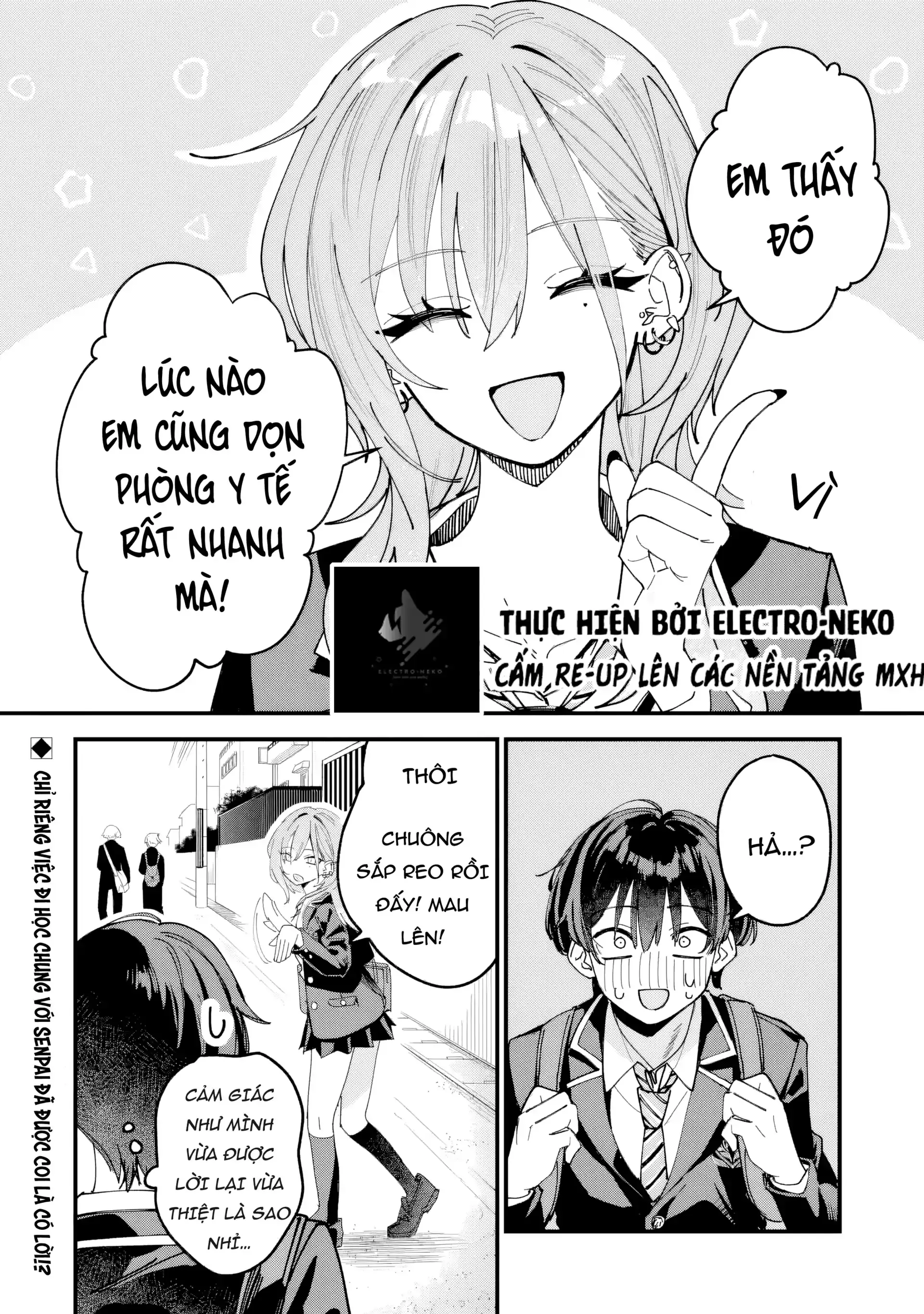 Haimiya-Senpai vừa Đáng sợ lại vừa Đáng yêu! Chapter 2 - Trang 11