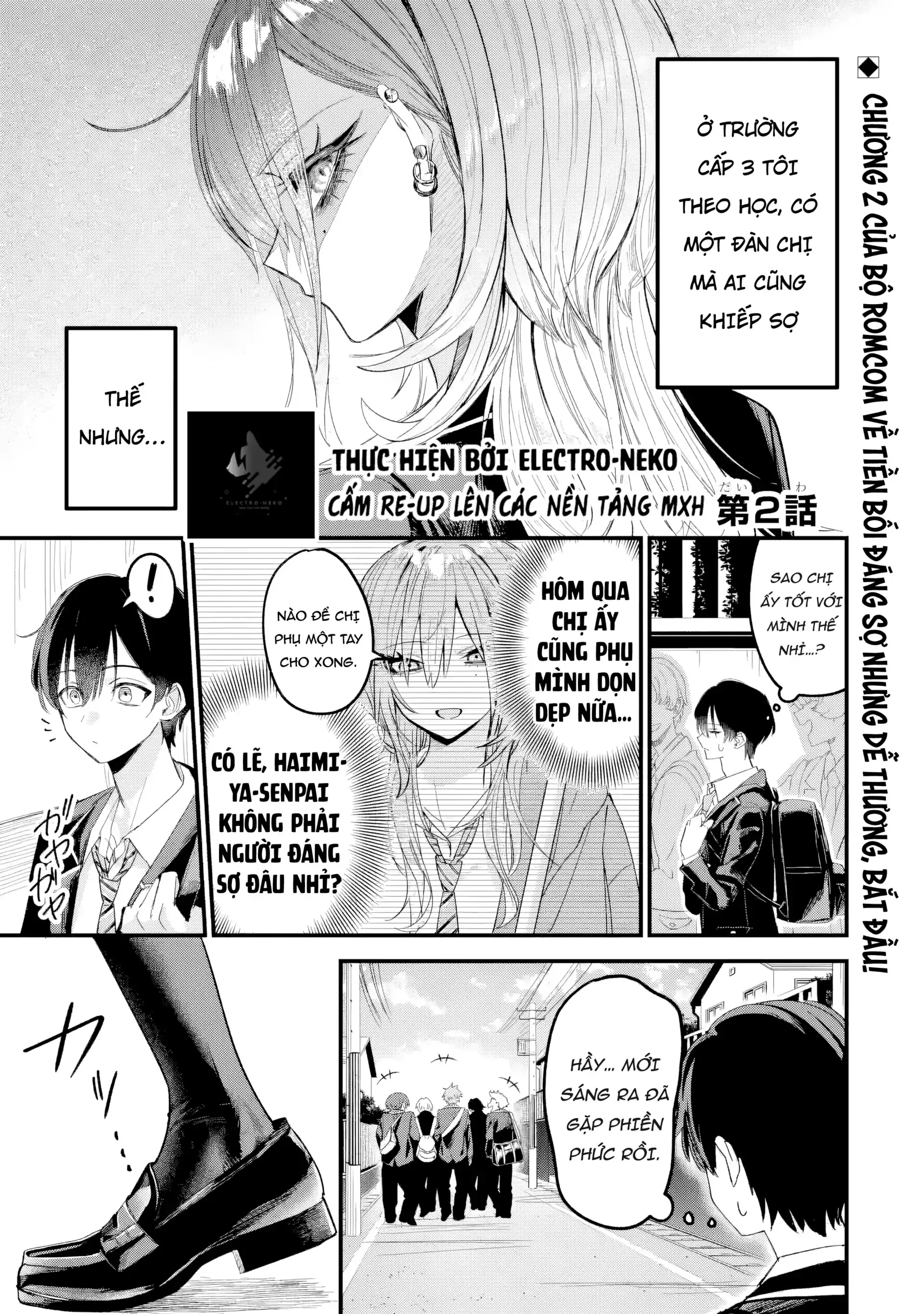 Haimiya-Senpai vừa Đáng sợ lại vừa Đáng yêu! Chapter 2 - Trang 6