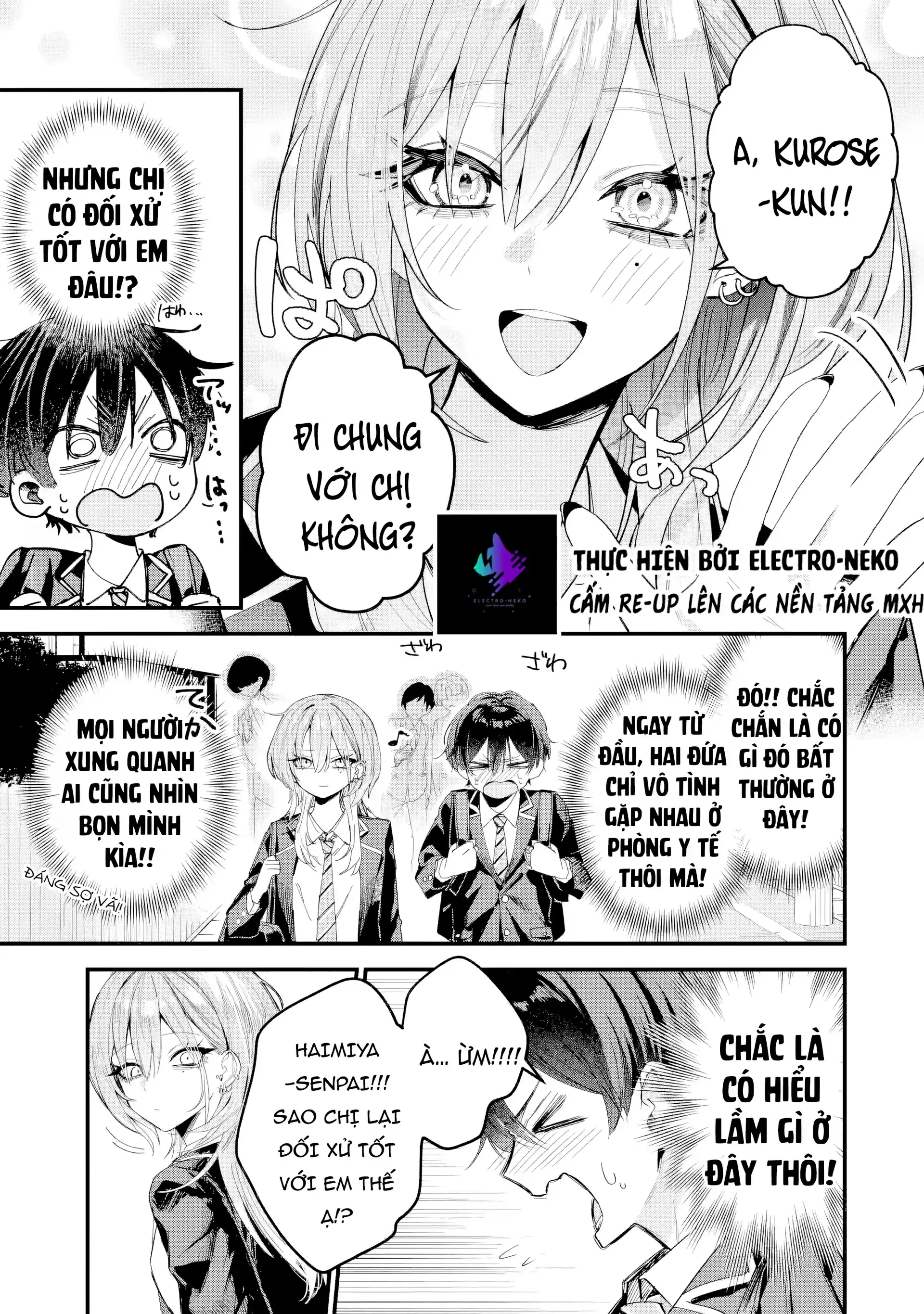Haimiya-Senpai vừa Đáng sợ lại vừa Đáng yêu! Chapter 2 - Trang 8