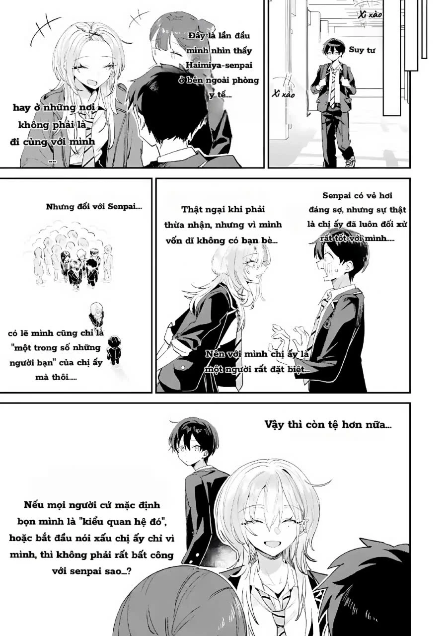 Haimiya-Senpai vừa Đáng sợ lại vừa Đáng yêu! Chapter 20.1 - Trang 11