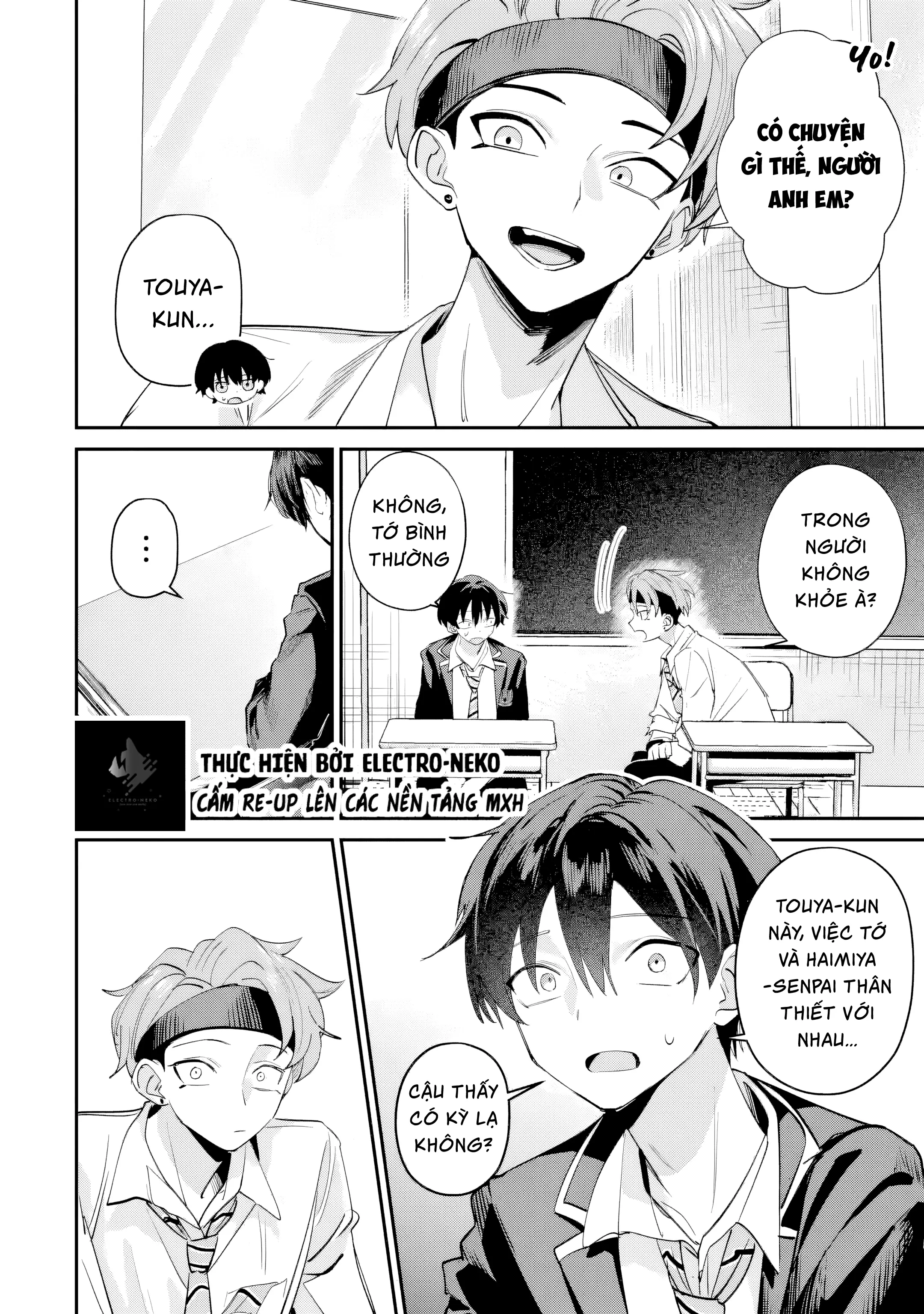 Haimiya-Senpai vừa Đáng sợ lại vừa Đáng yêu! Chapter 20 - Trang 10