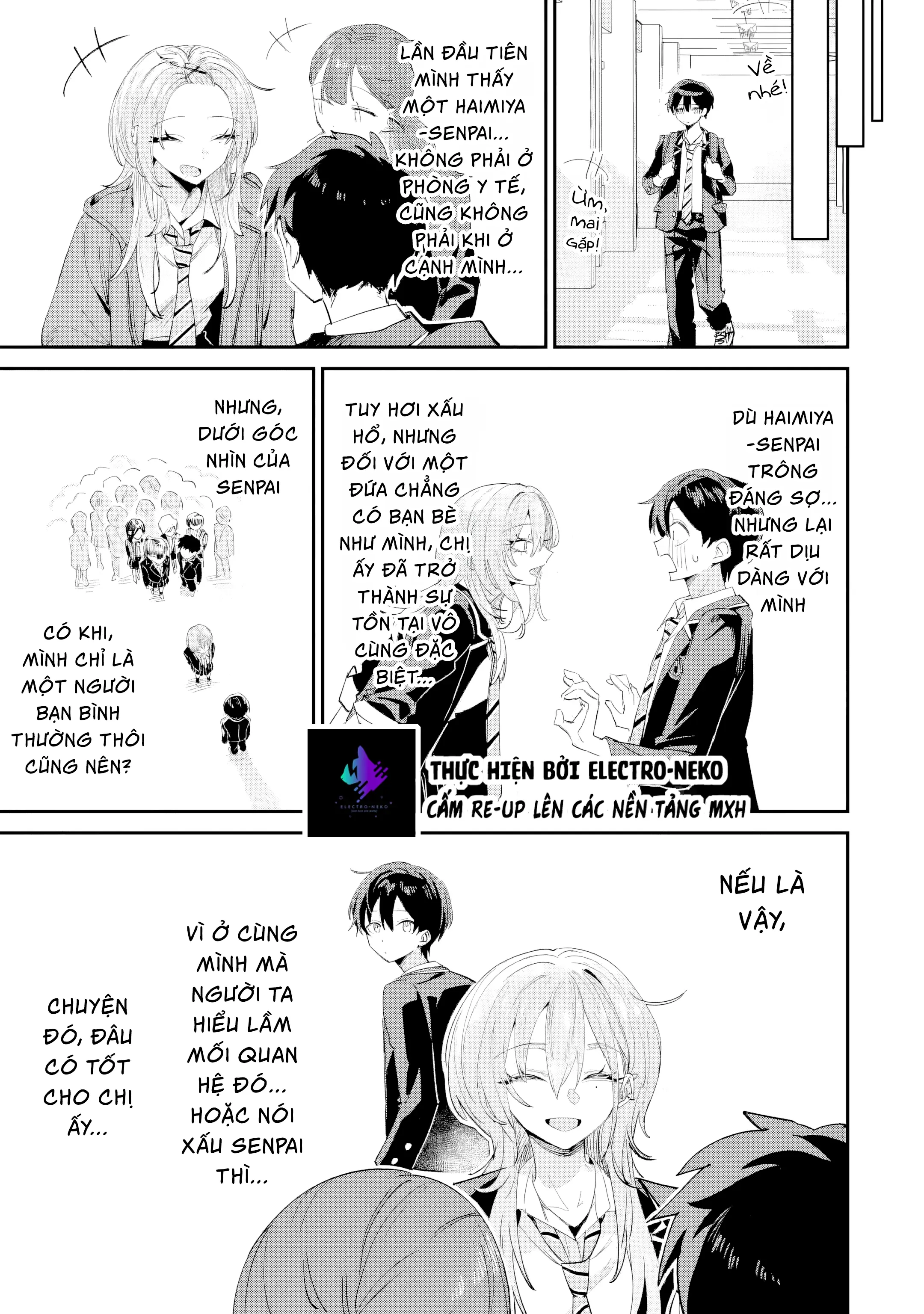 Haimiya-Senpai vừa Đáng sợ lại vừa Đáng yêu! Chapter 20 - Trang 15