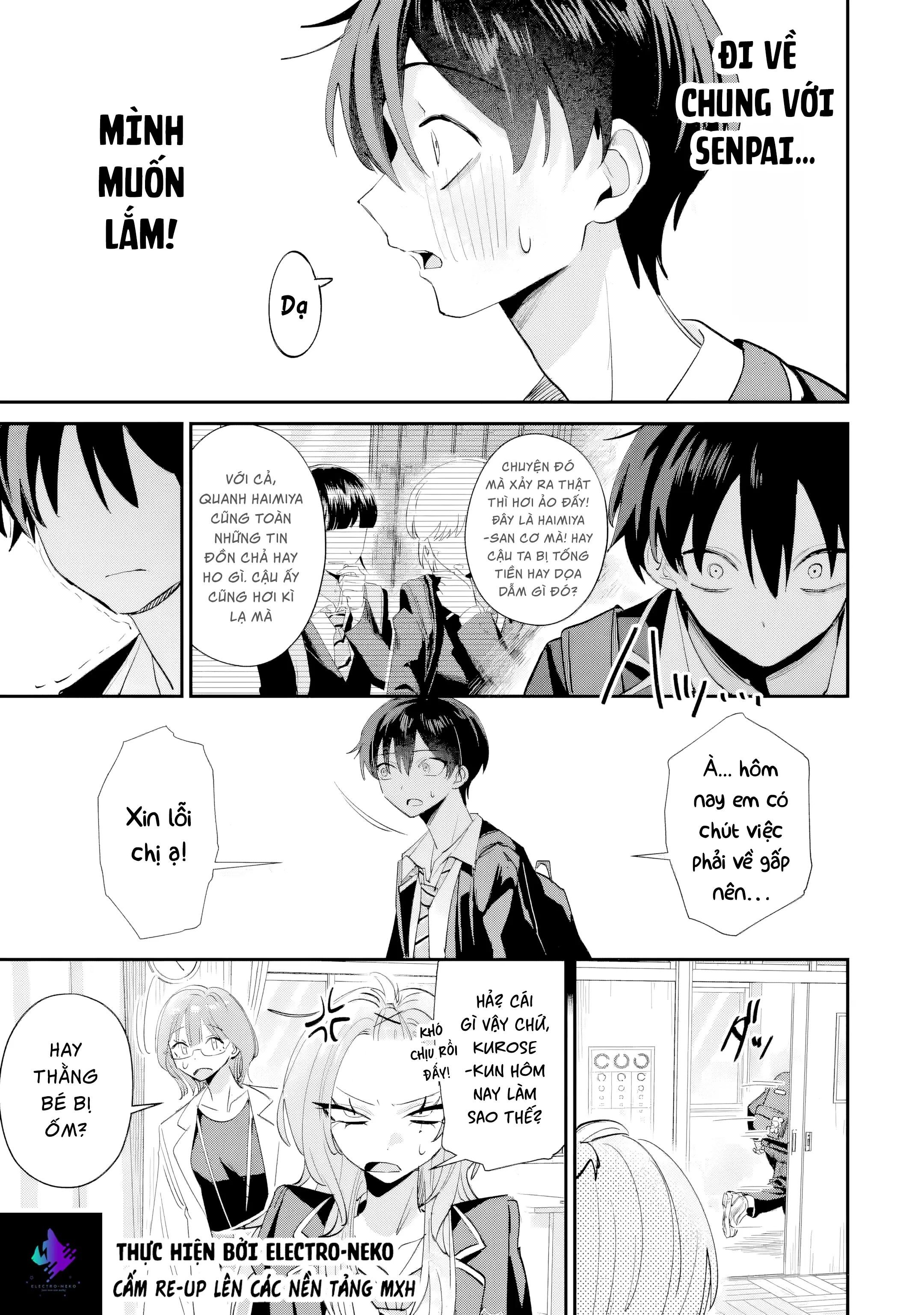 Haimiya-Senpai vừa Đáng sợ lại vừa Đáng yêu! Chapter 20 - Trang 17