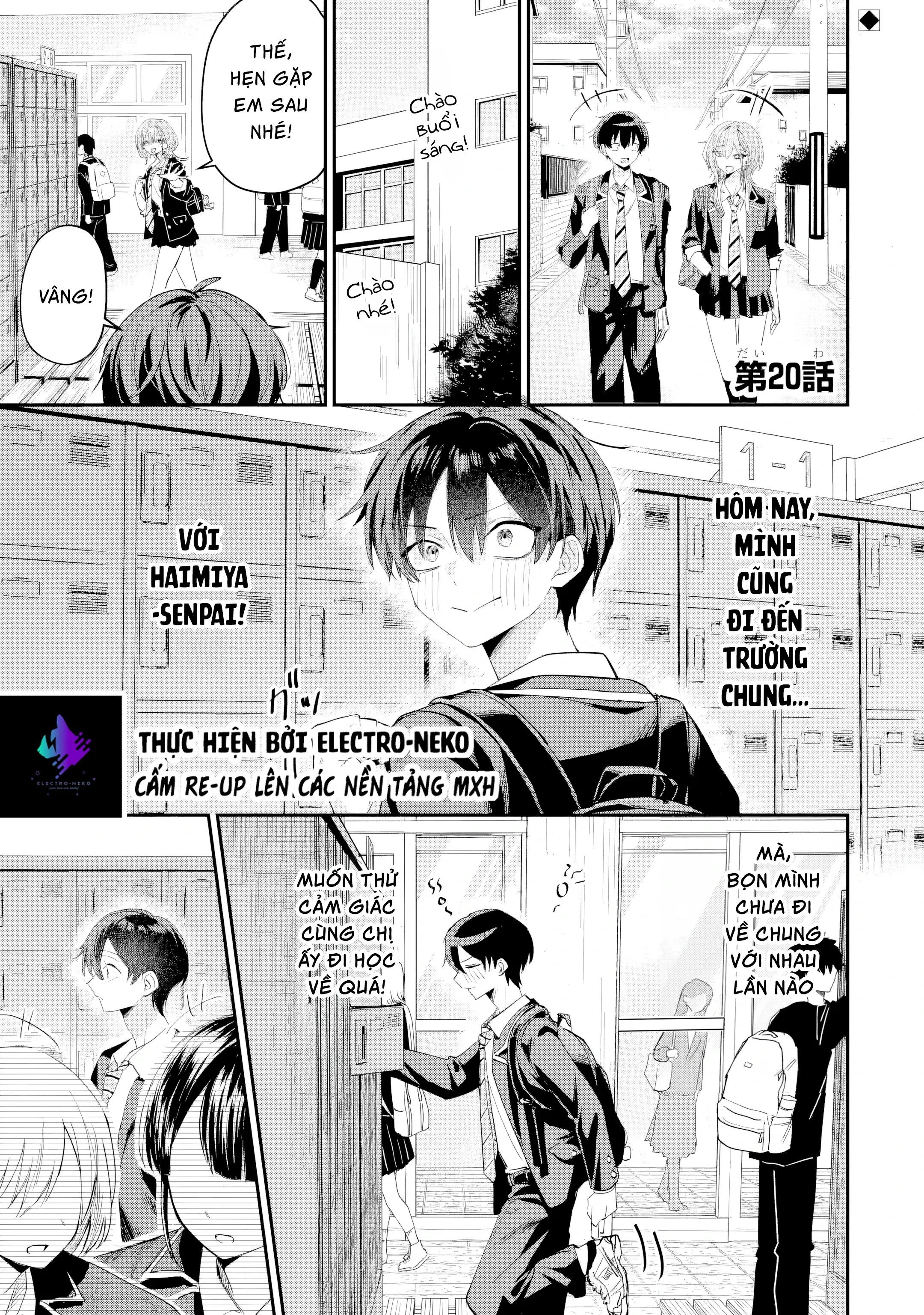 Haimiya-Senpai vừa Đáng sợ lại vừa Đáng yêu! Chapter 20 - Trang 7