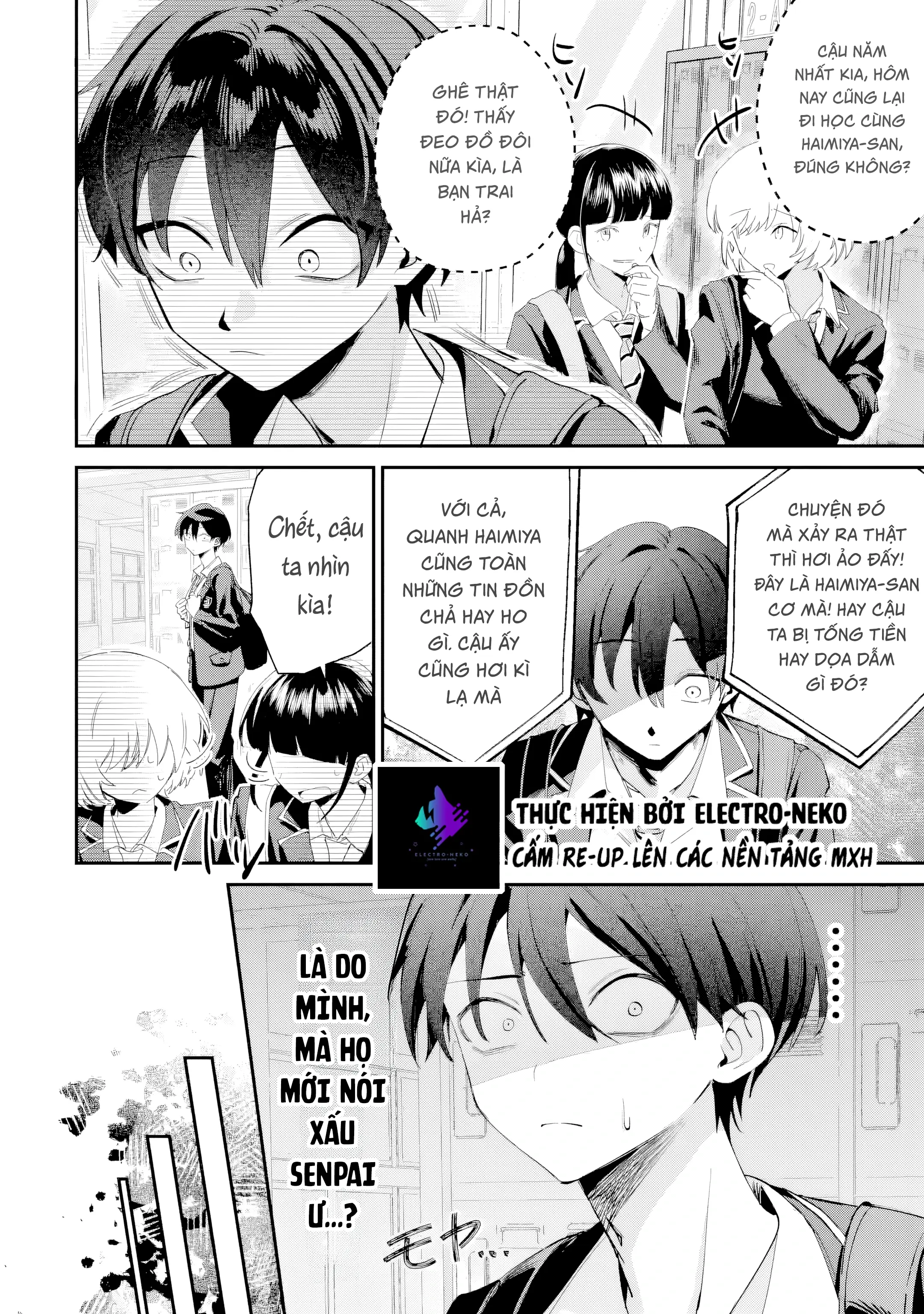 Haimiya-Senpai vừa Đáng sợ lại vừa Đáng yêu! Chapter 20 - Trang 8