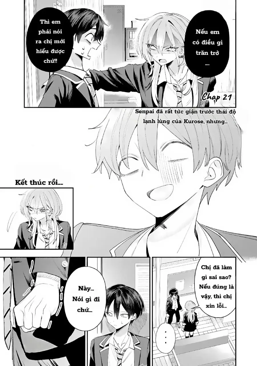 Haimiya-Senpai vừa Đáng sợ lại vừa Đáng yêu! Chapter 21.1 - Trang 4