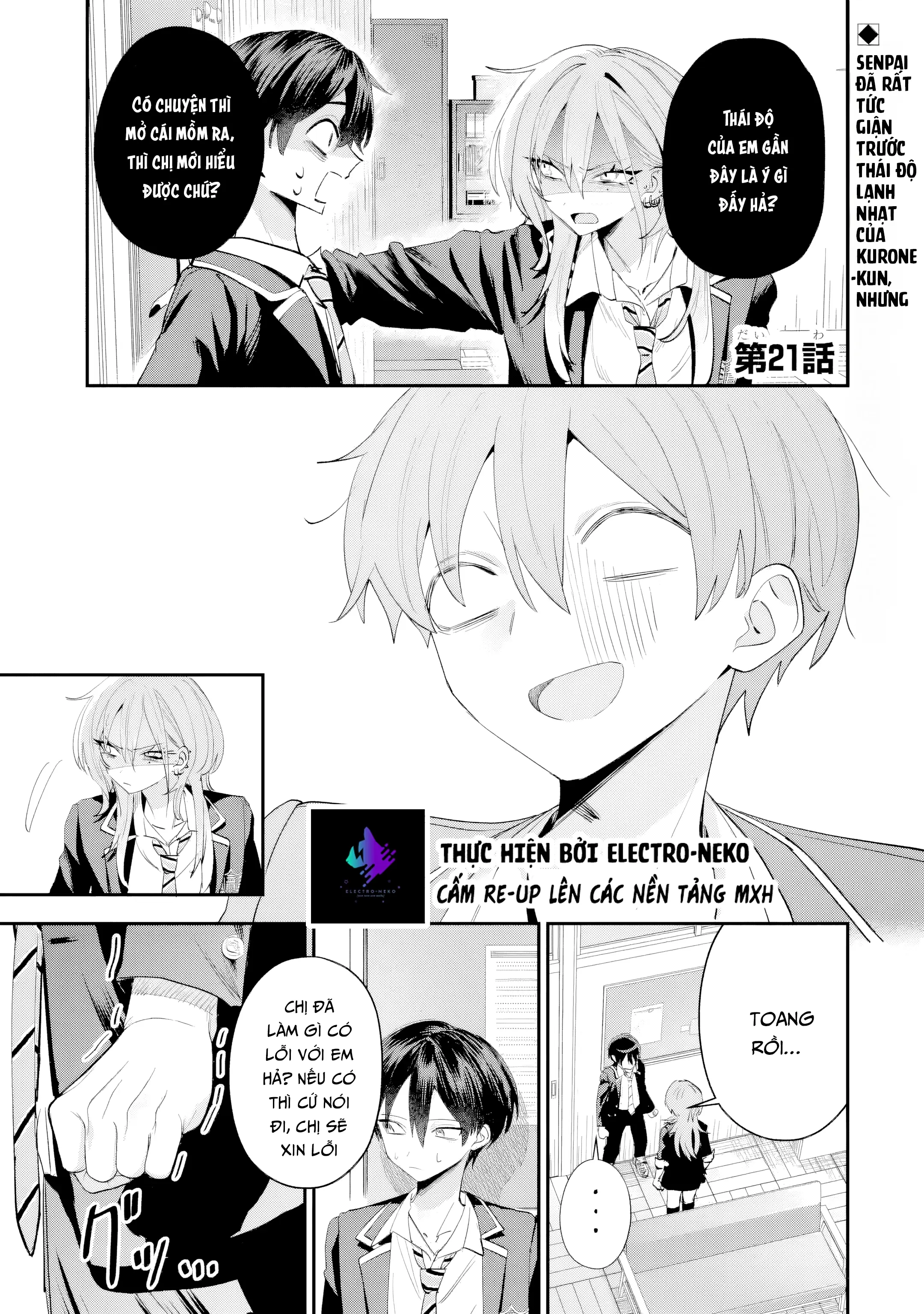 Haimiya-Senpai vừa Đáng sợ lại vừa Đáng yêu! Chapter 21 - Trang 7
