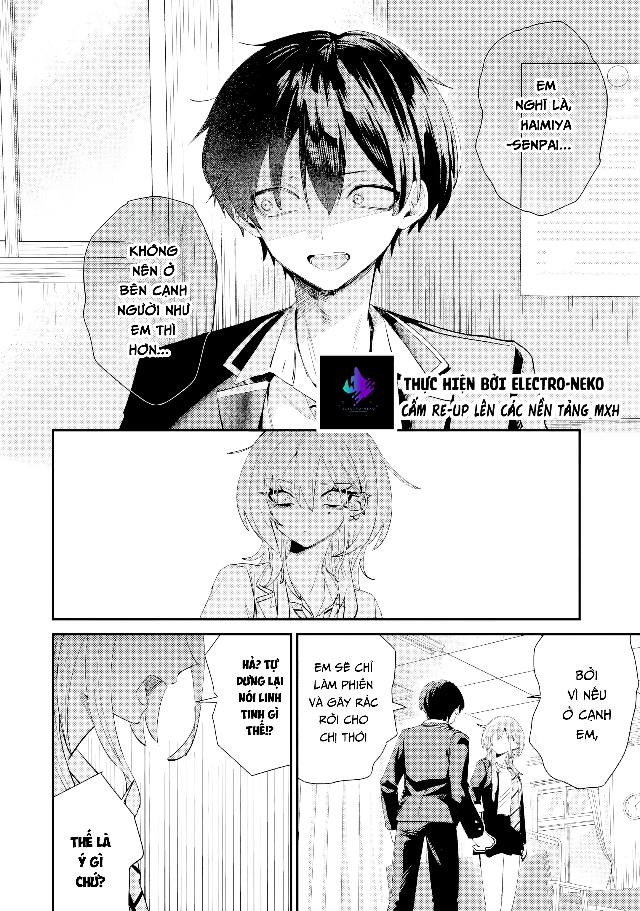 Haimiya-Senpai vừa Đáng sợ lại vừa Đáng yêu! Chapter 21 - Trang 8
