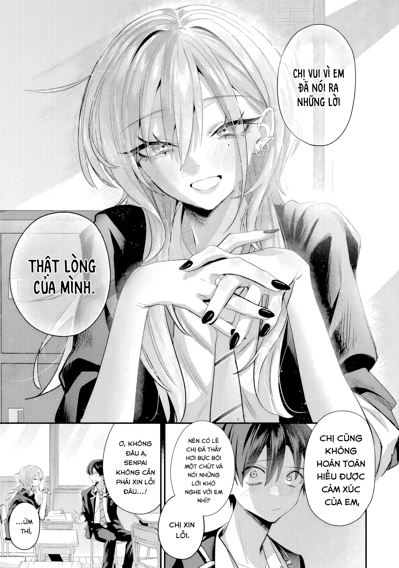 Haimiya-Senpai vừa Đáng sợ lại vừa Đáng yêu! Chapter 22 - Trang 15