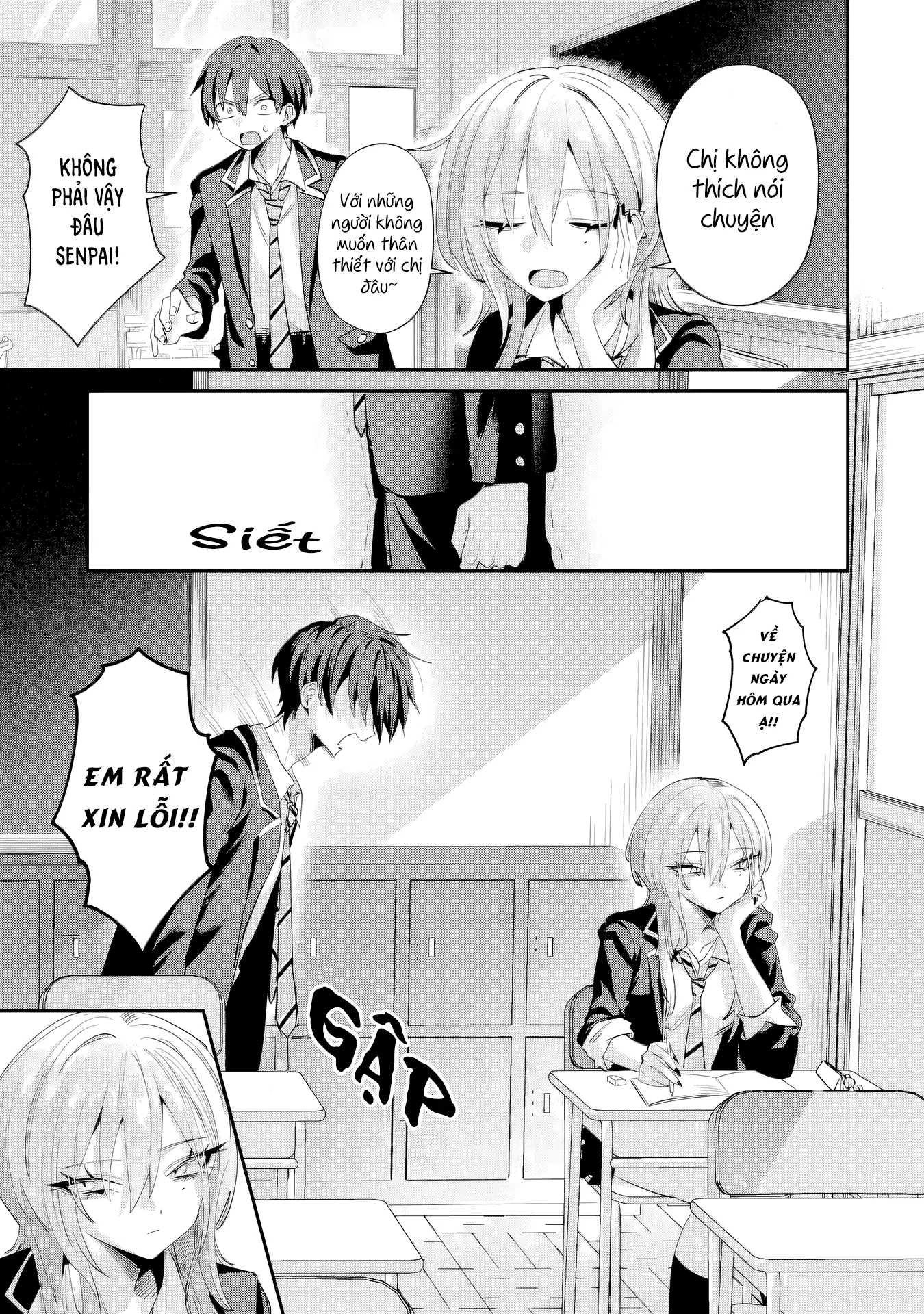 Haimiya-Senpai vừa Đáng sợ lại vừa Đáng yêu! Chapter 22 - Trang 7