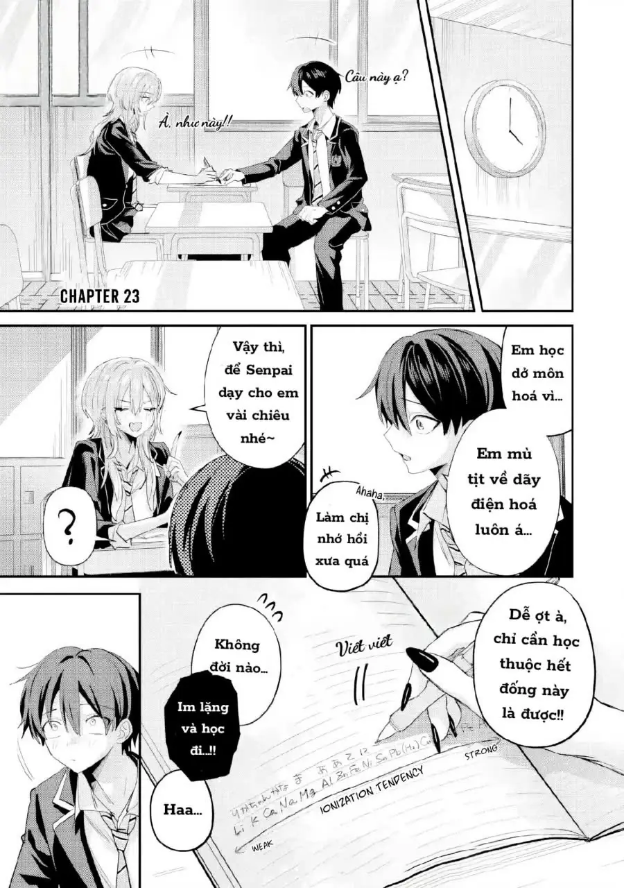 Haimiya-Senpai vừa Đáng sợ lại vừa Đáng yêu! Chapter 23 - Trang 3