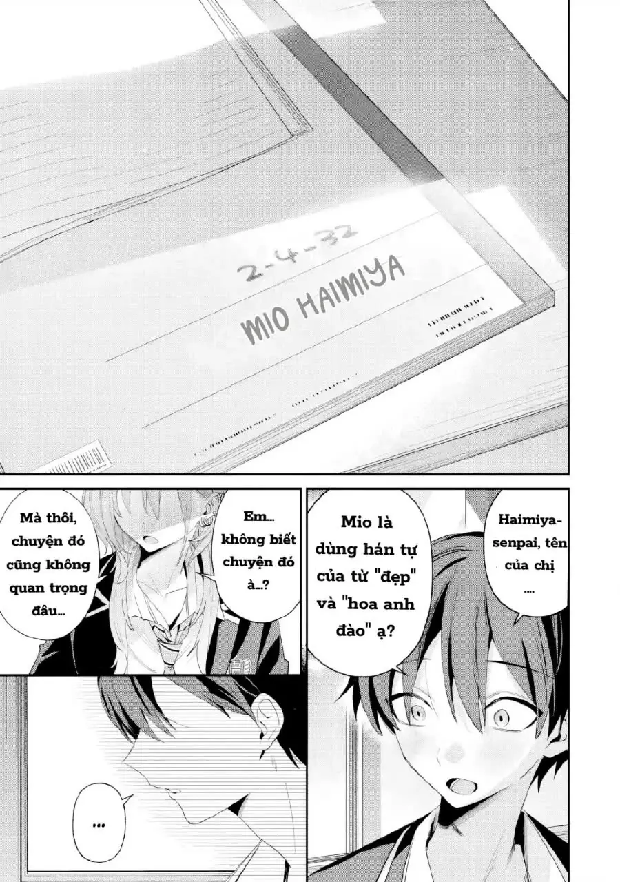 Haimiya-Senpai vừa Đáng sợ lại vừa Đáng yêu! Chapter 23 - Trang 5