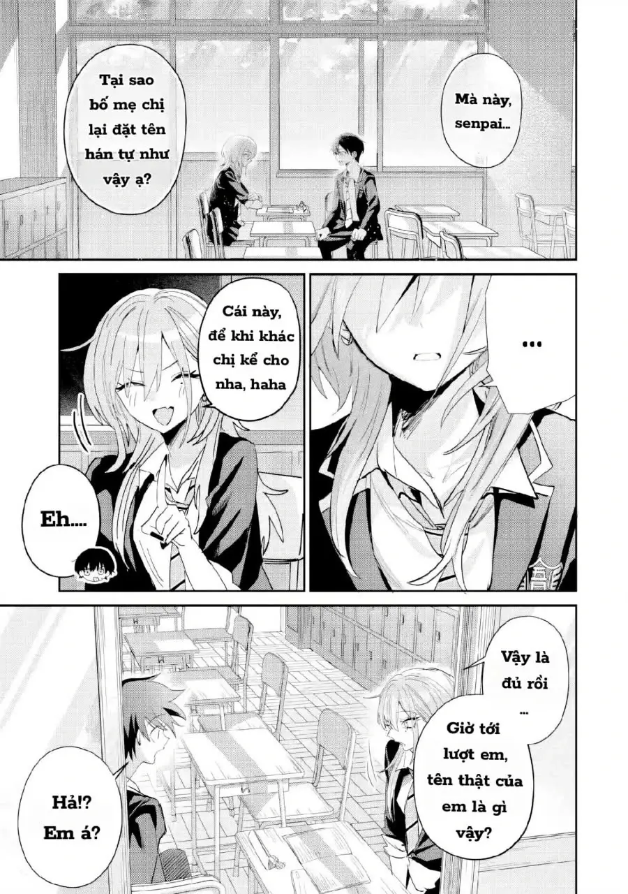Haimiya-Senpai vừa Đáng sợ lại vừa Đáng yêu! Chapter 23 - Trang 7