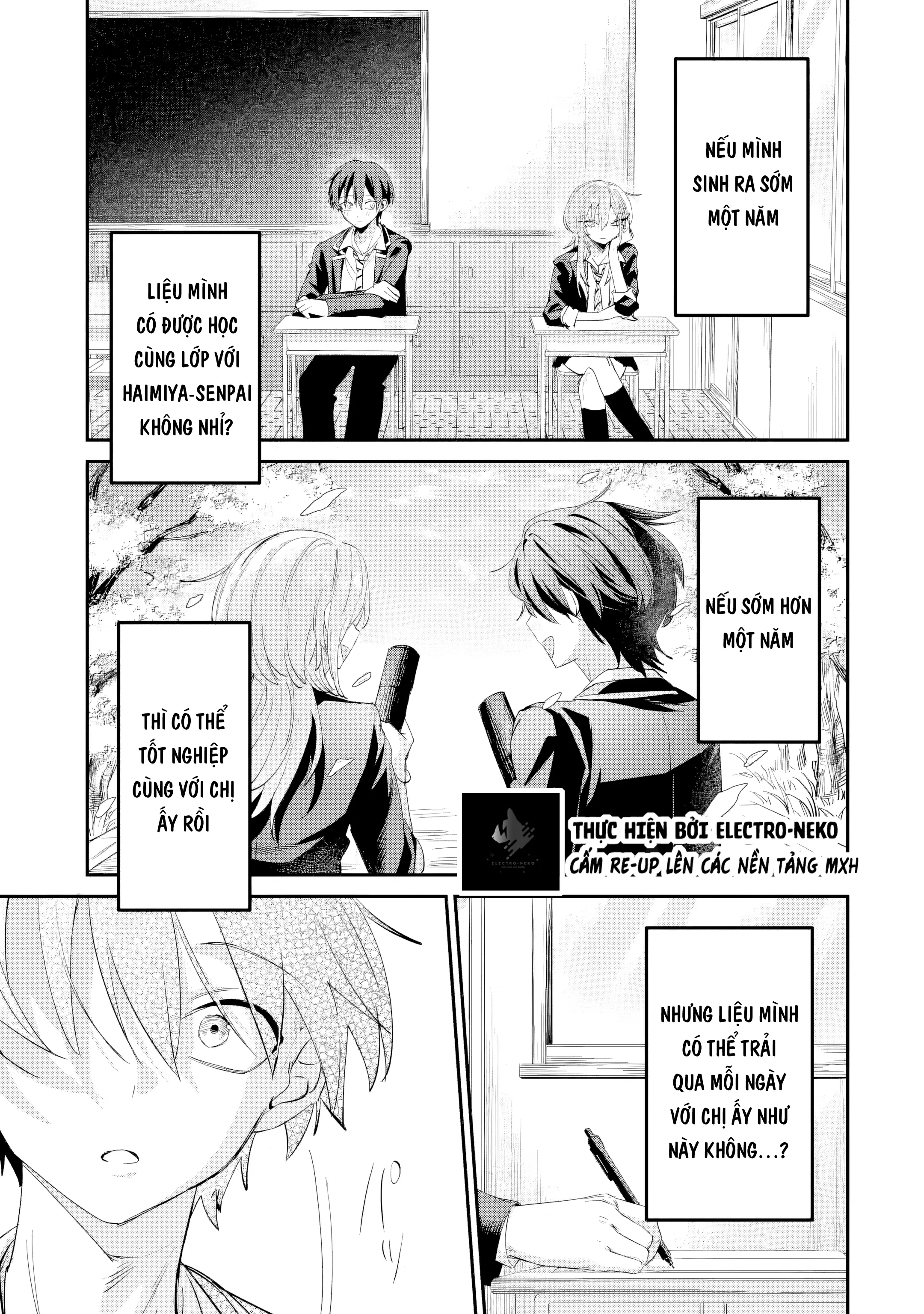 Haimiya-Senpai vừa Đáng sợ lại vừa Đáng yêu! Chapter 24 - Trang 15