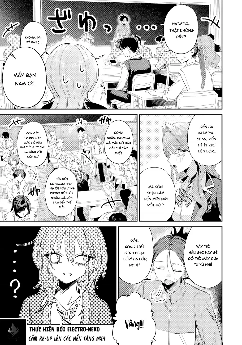 Haimiya-Senpai vừa Đáng sợ lại vừa Đáng yêu! Chapter 27 - Trang 11