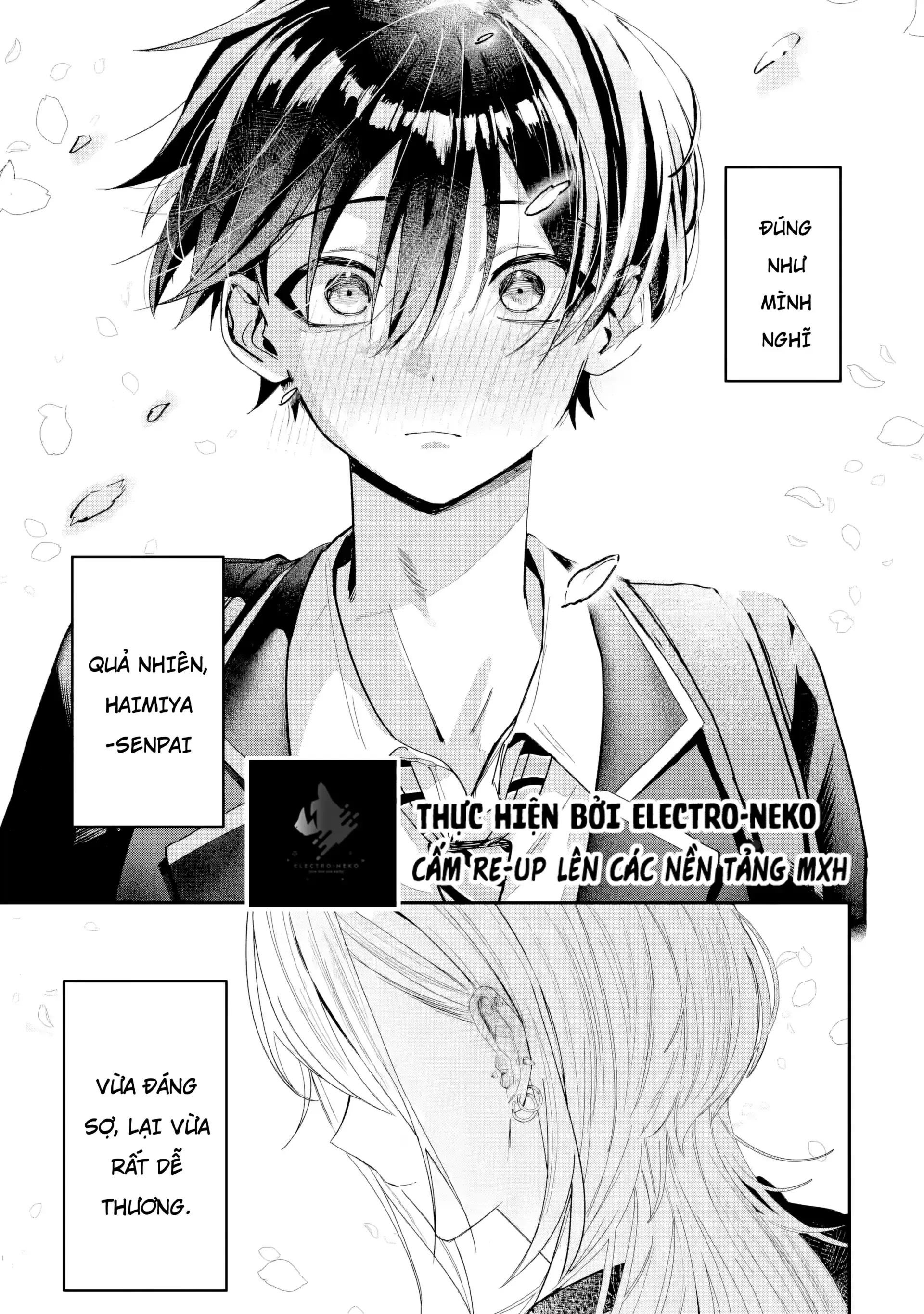 Haimiya-Senpai vừa Đáng sợ lại vừa Đáng yêu! Chapter 3 - Trang 11
