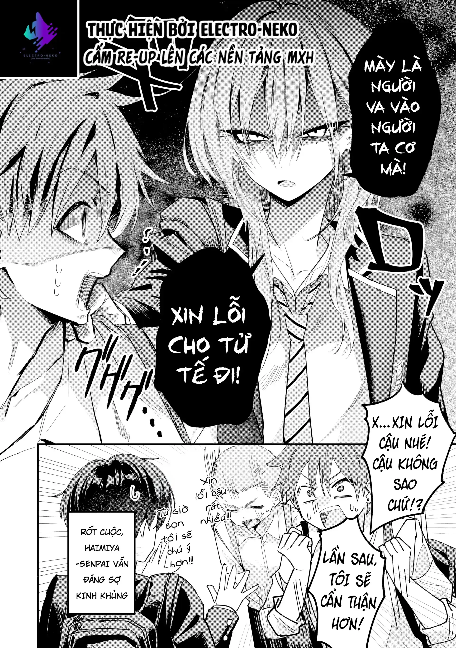 Haimiya-Senpai vừa Đáng sợ lại vừa Đáng yêu! Chapter 3 - Trang 4