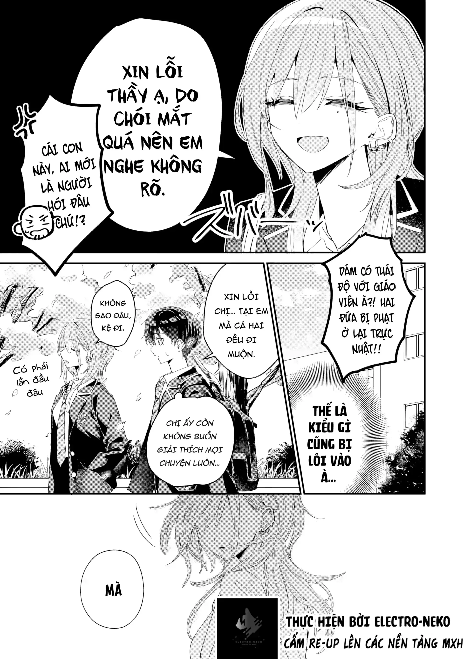 Haimiya-Senpai vừa Đáng sợ lại vừa Đáng yêu! Chapter 3 - Trang 9