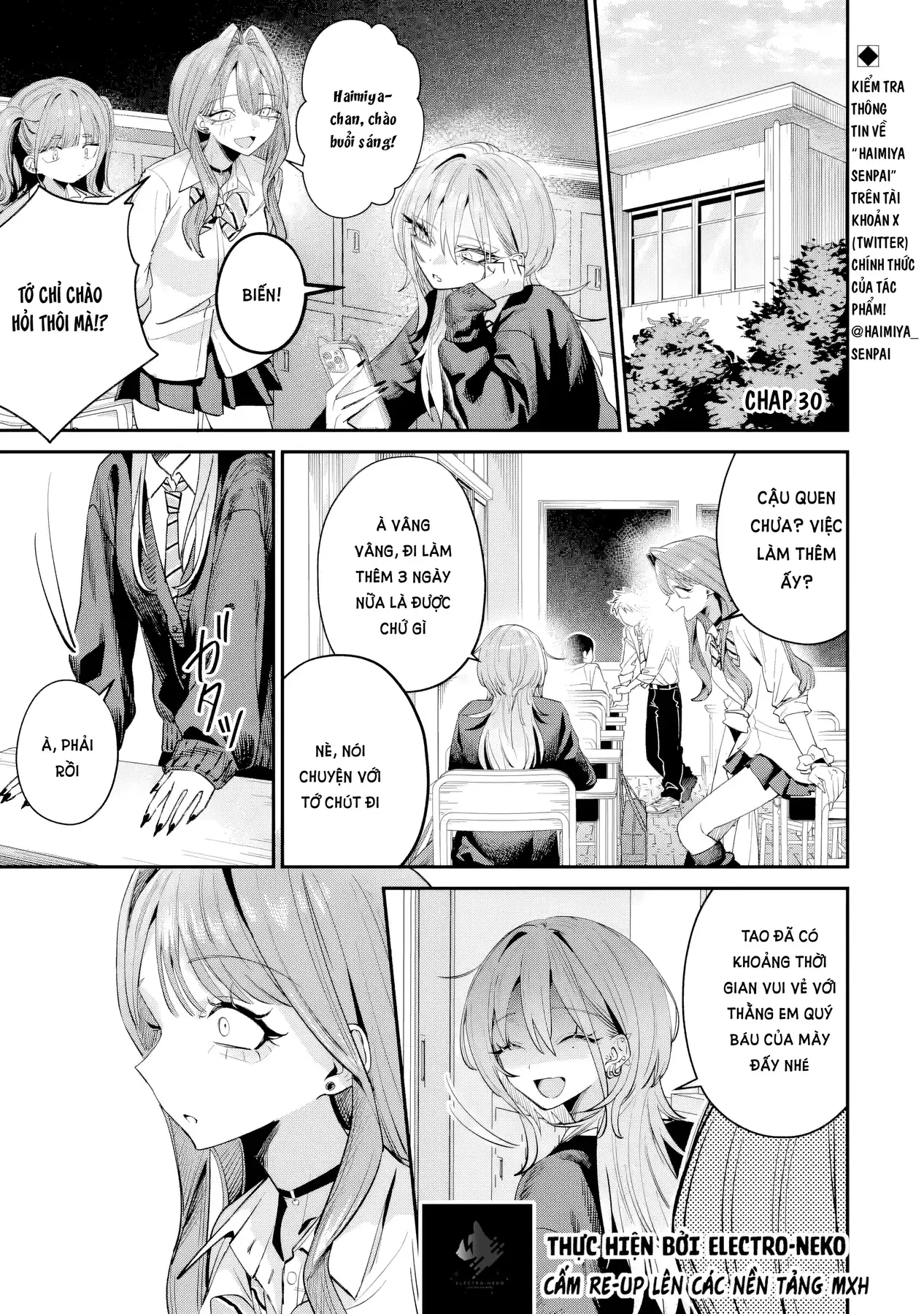 Haimiya-Senpai vừa Đáng sợ lại vừa Đáng yêu! Chapter 30 - Trang 7