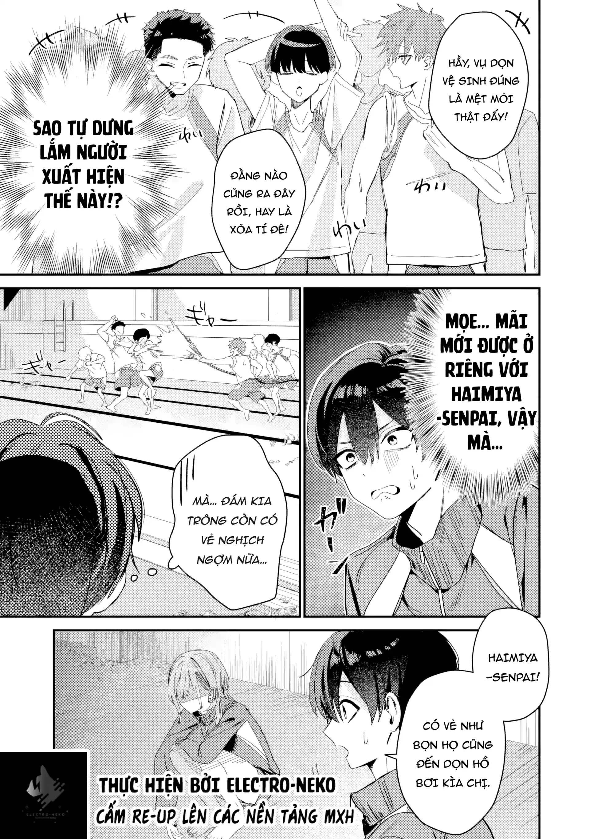 Haimiya-Senpai vừa Đáng sợ lại vừa Đáng yêu! Chapter 4 - Trang 10
