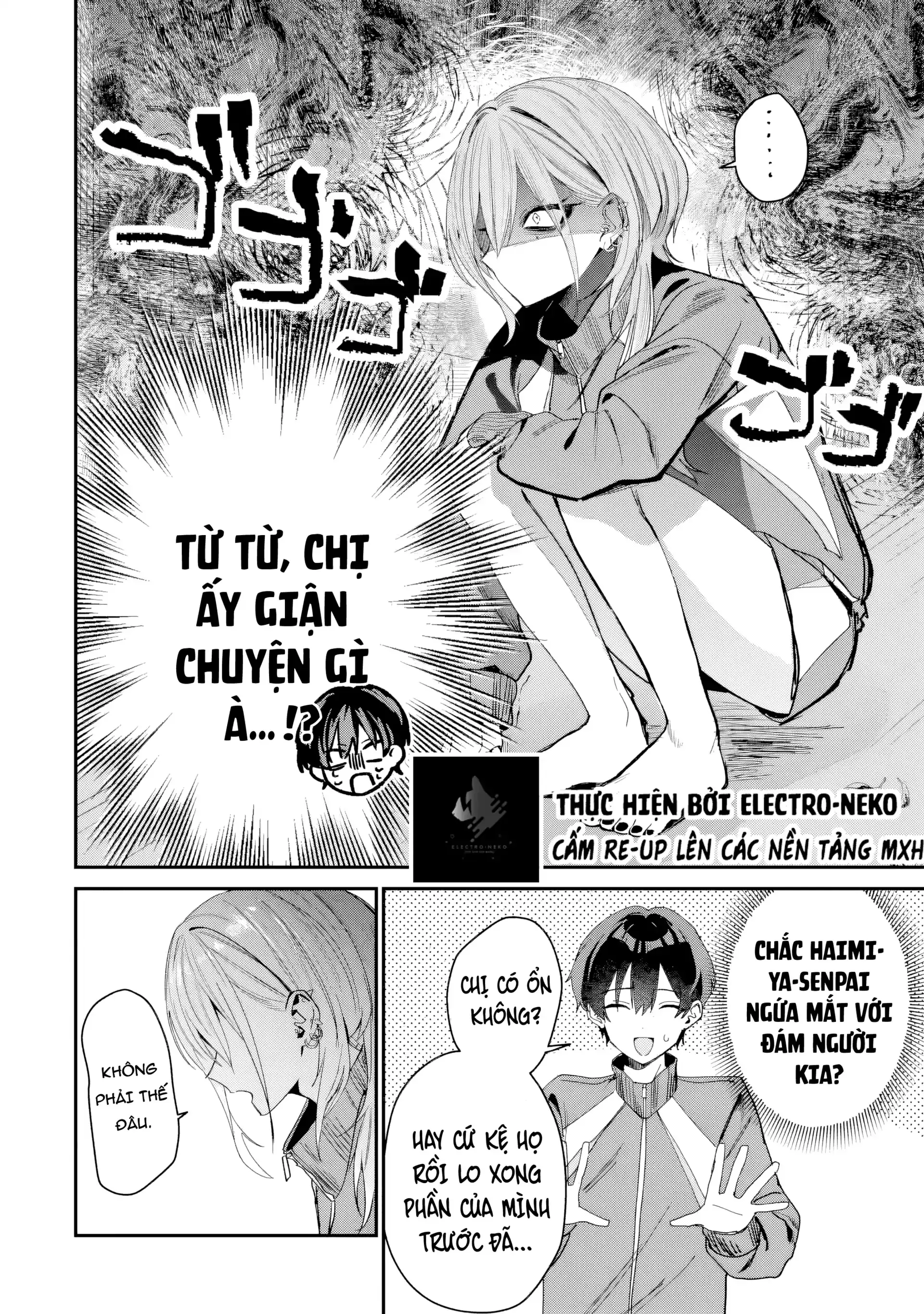 Haimiya-Senpai vừa Đáng sợ lại vừa Đáng yêu! Chapter 4 - Trang 11