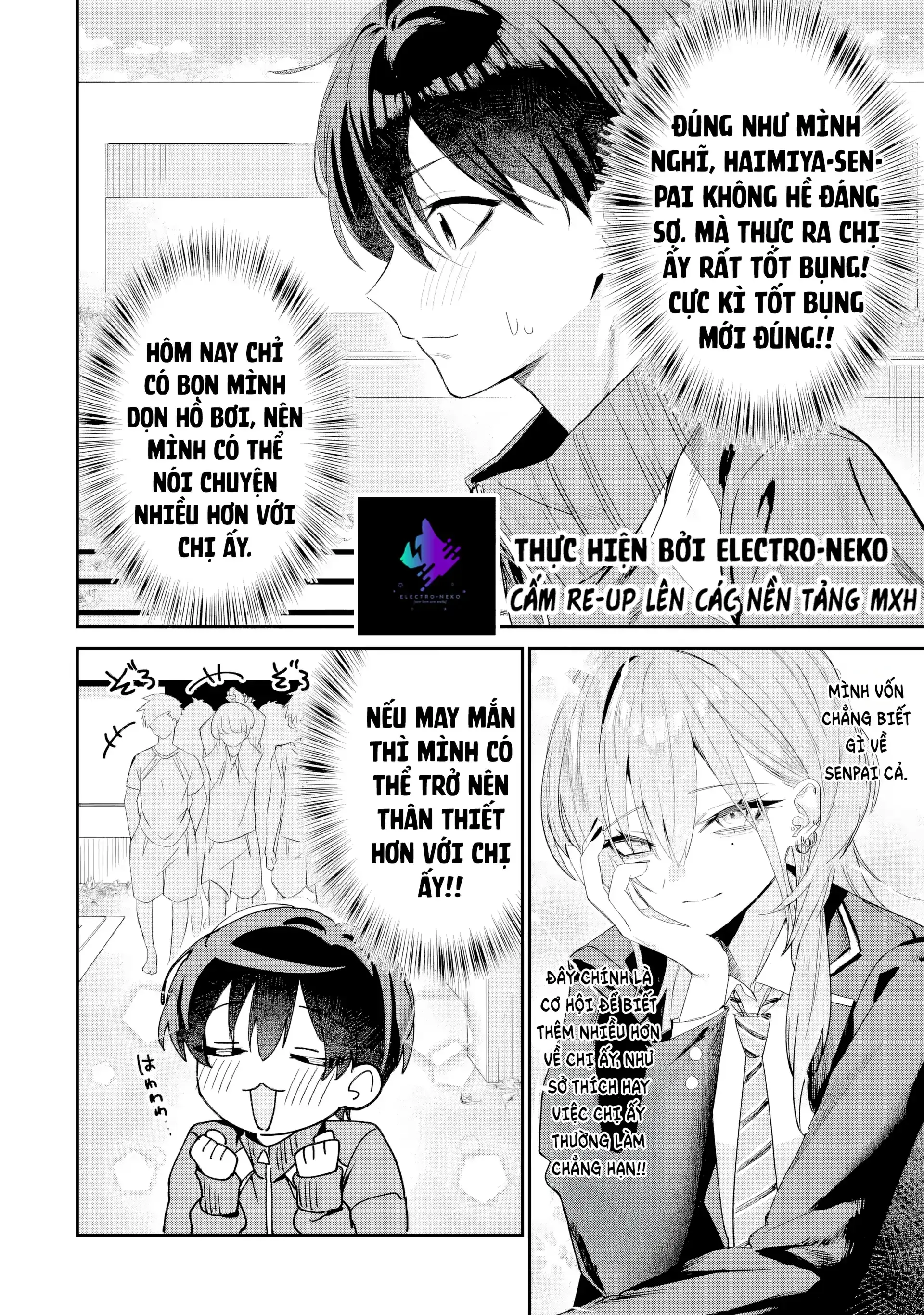 Haimiya-Senpai vừa Đáng sợ lại vừa Đáng yêu! Chapter 4 - Trang 9